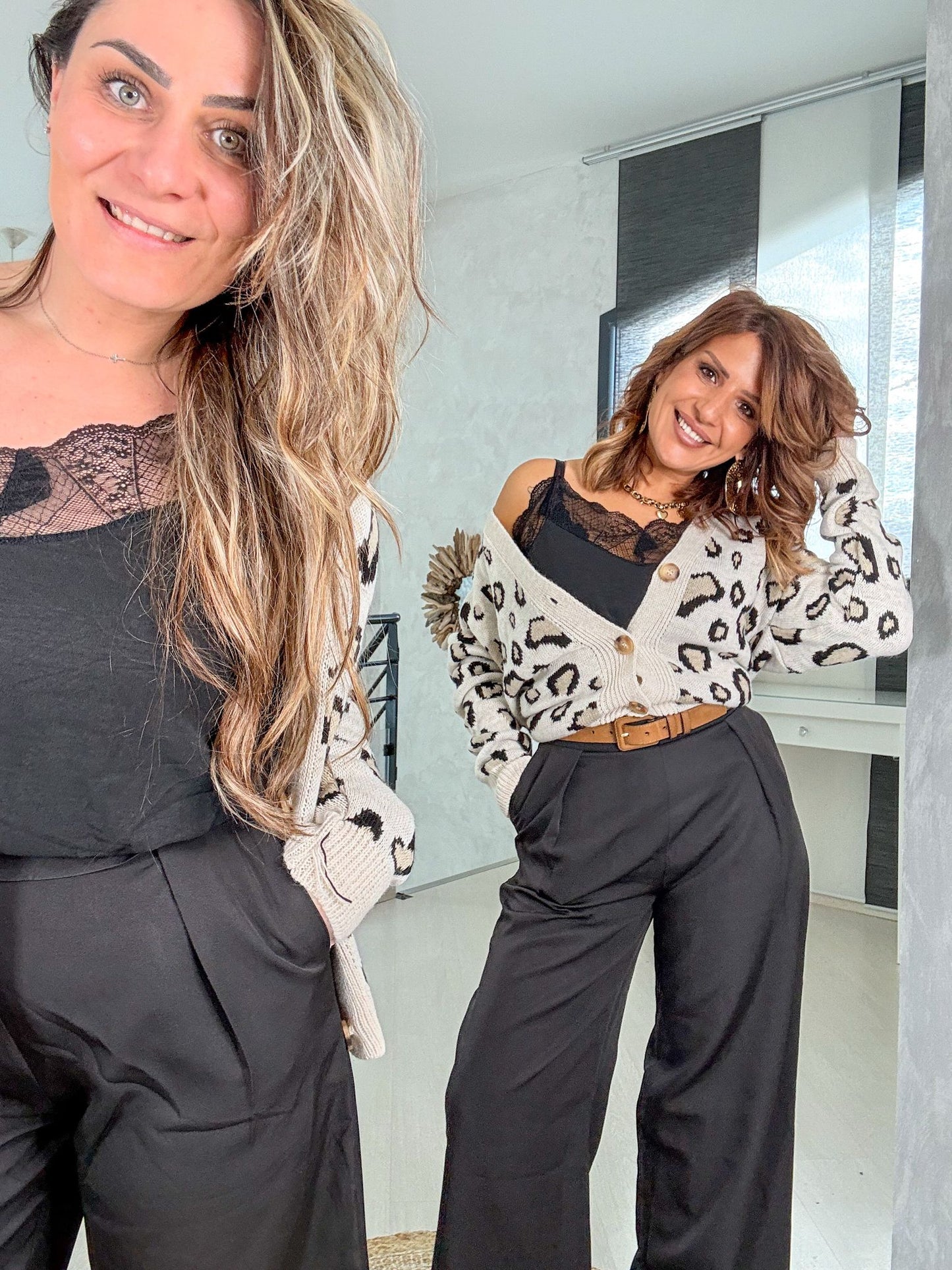 Gilet leopard Alba