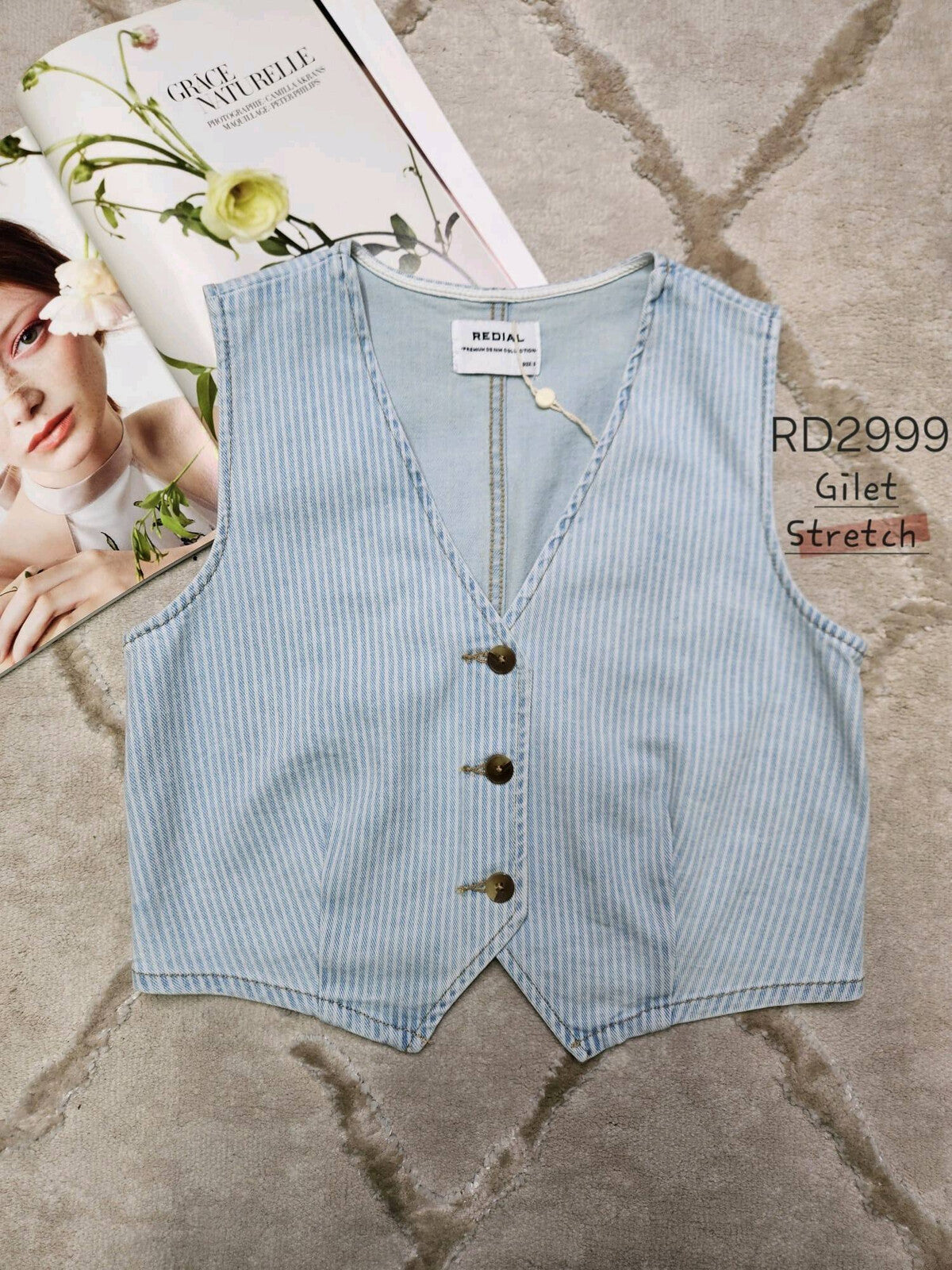 Gilet en Jean Sophie