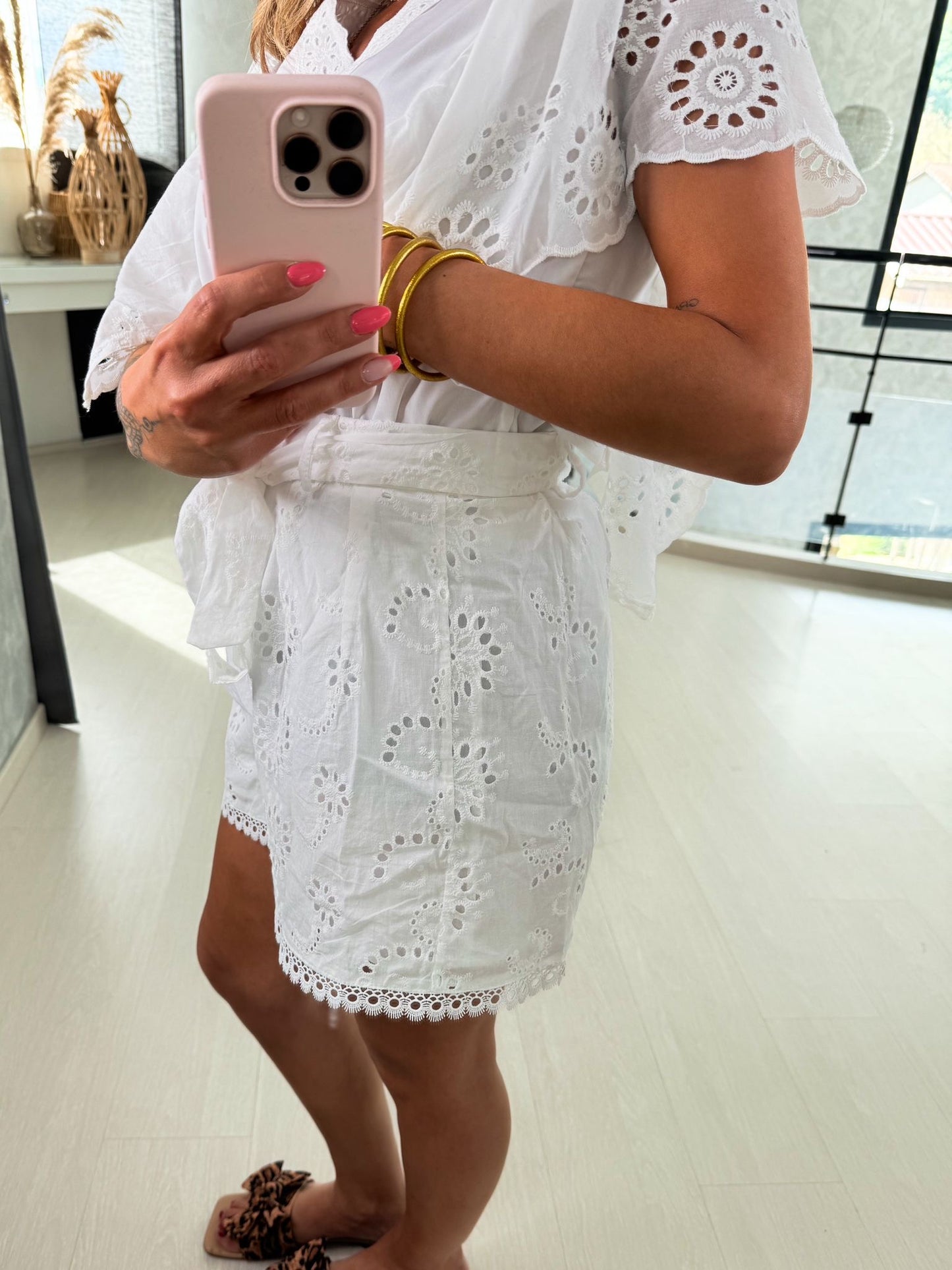 Short en broderie Elea
