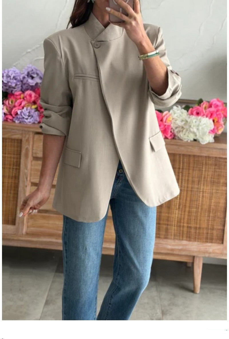 Blazer signature Flow champagne