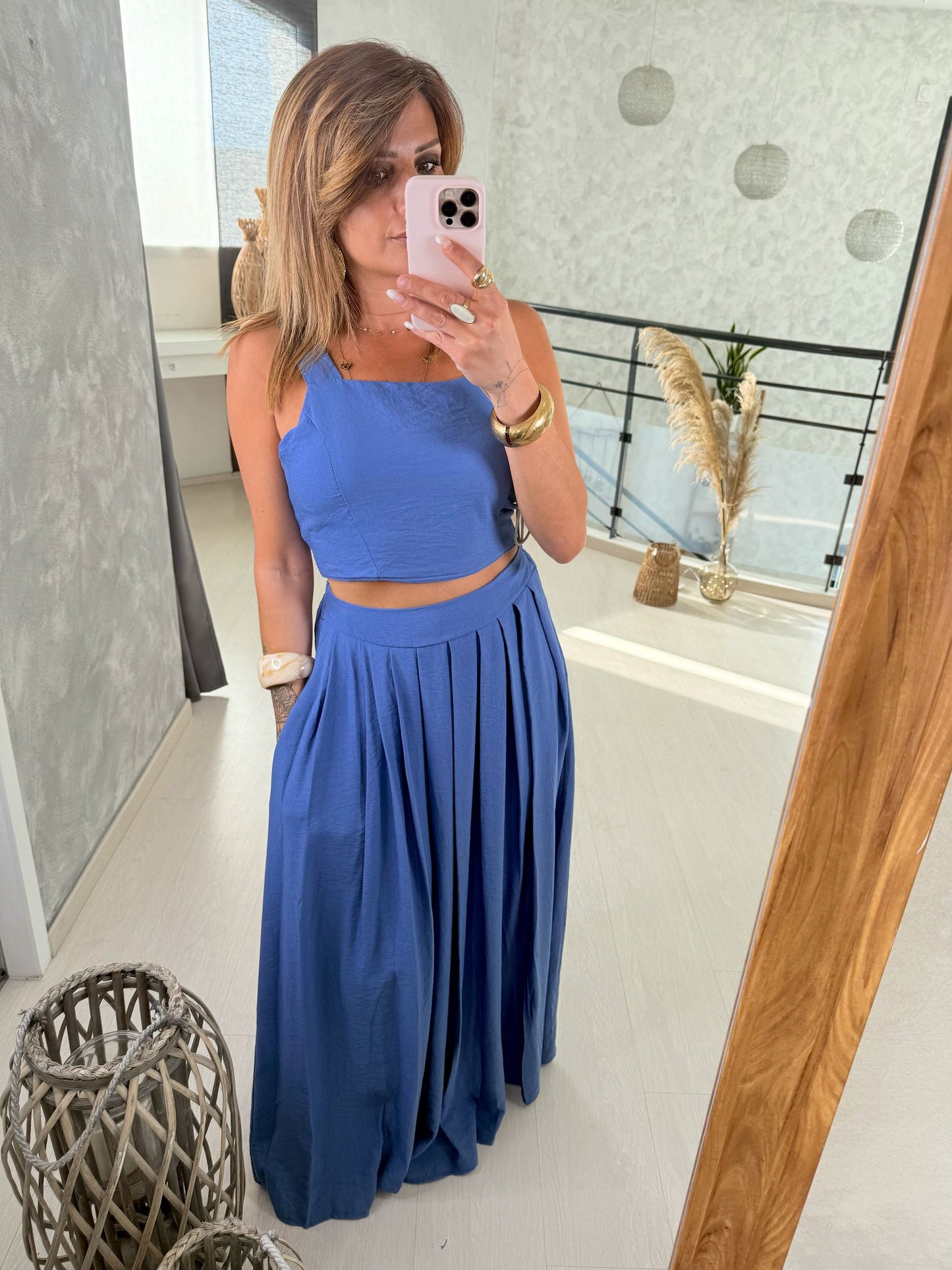 Top Noeud Bleu Alivia