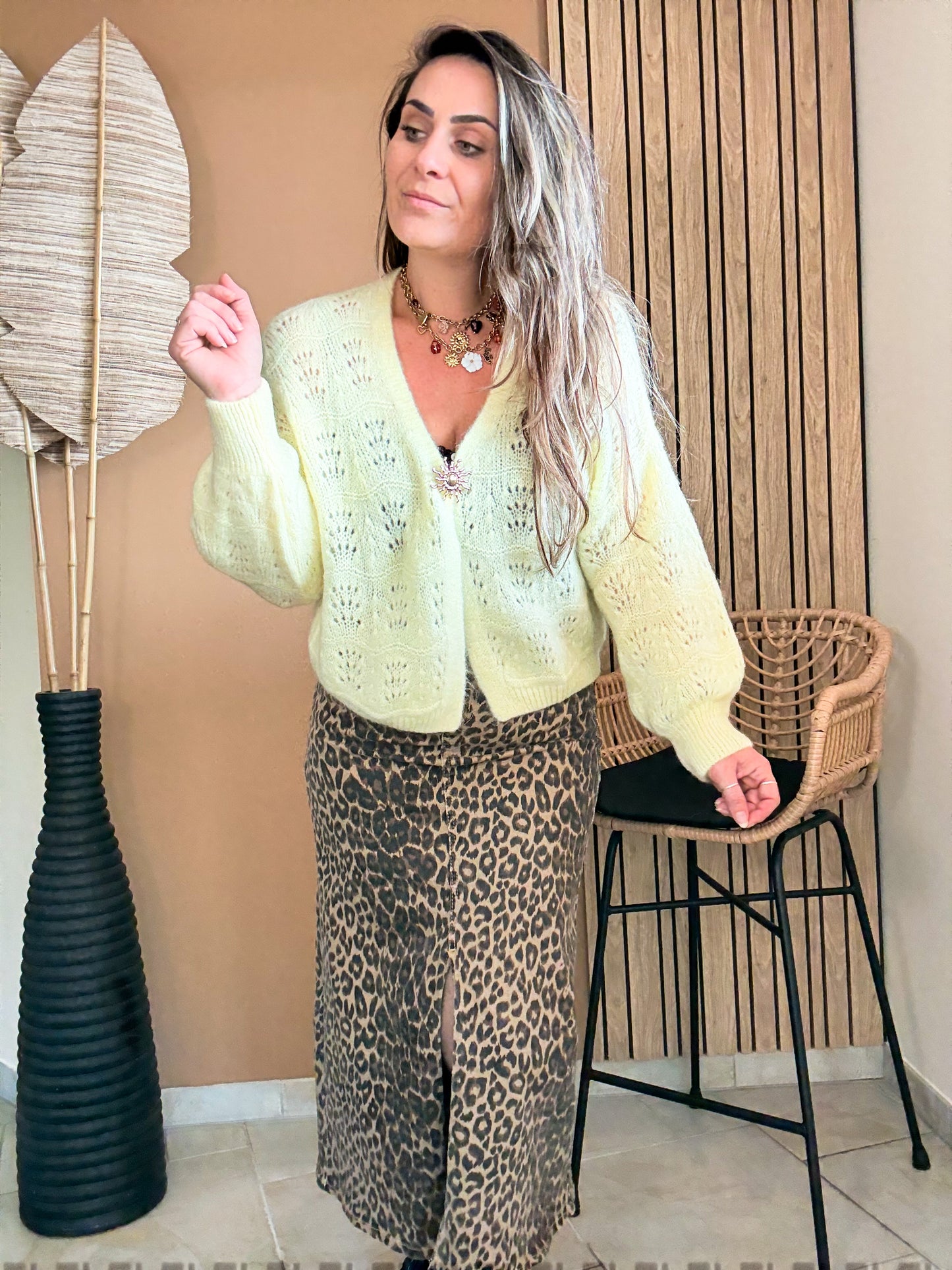 Gilet Mohair Sunny