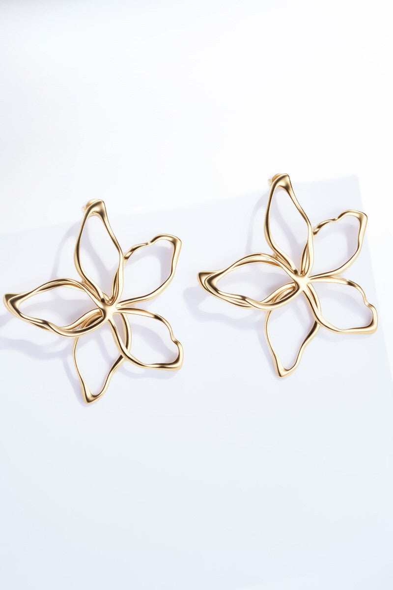 Boucles d’oreilles fleurs