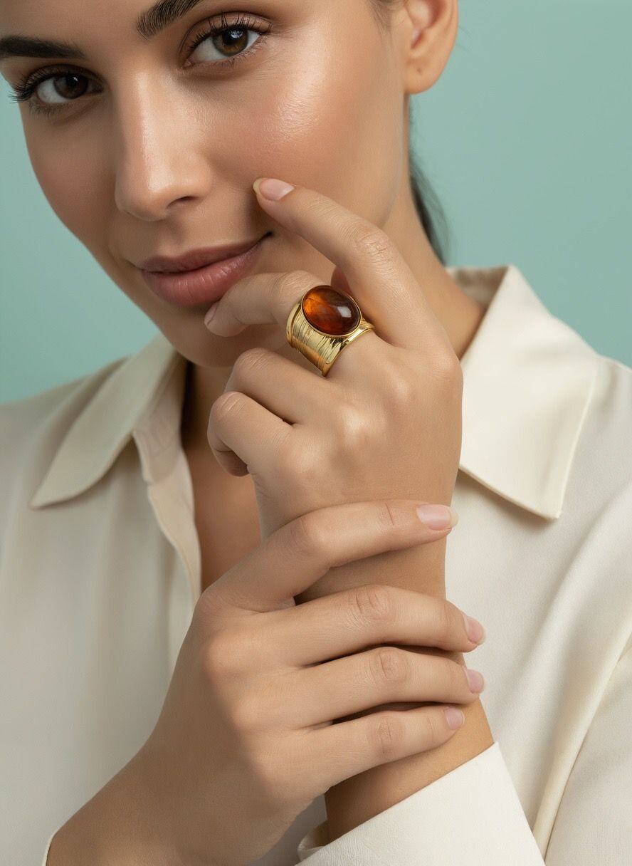 Bague Amber Candy