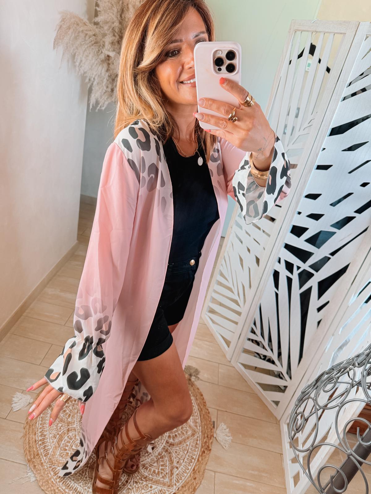 Kimono Cassandra Rose blush