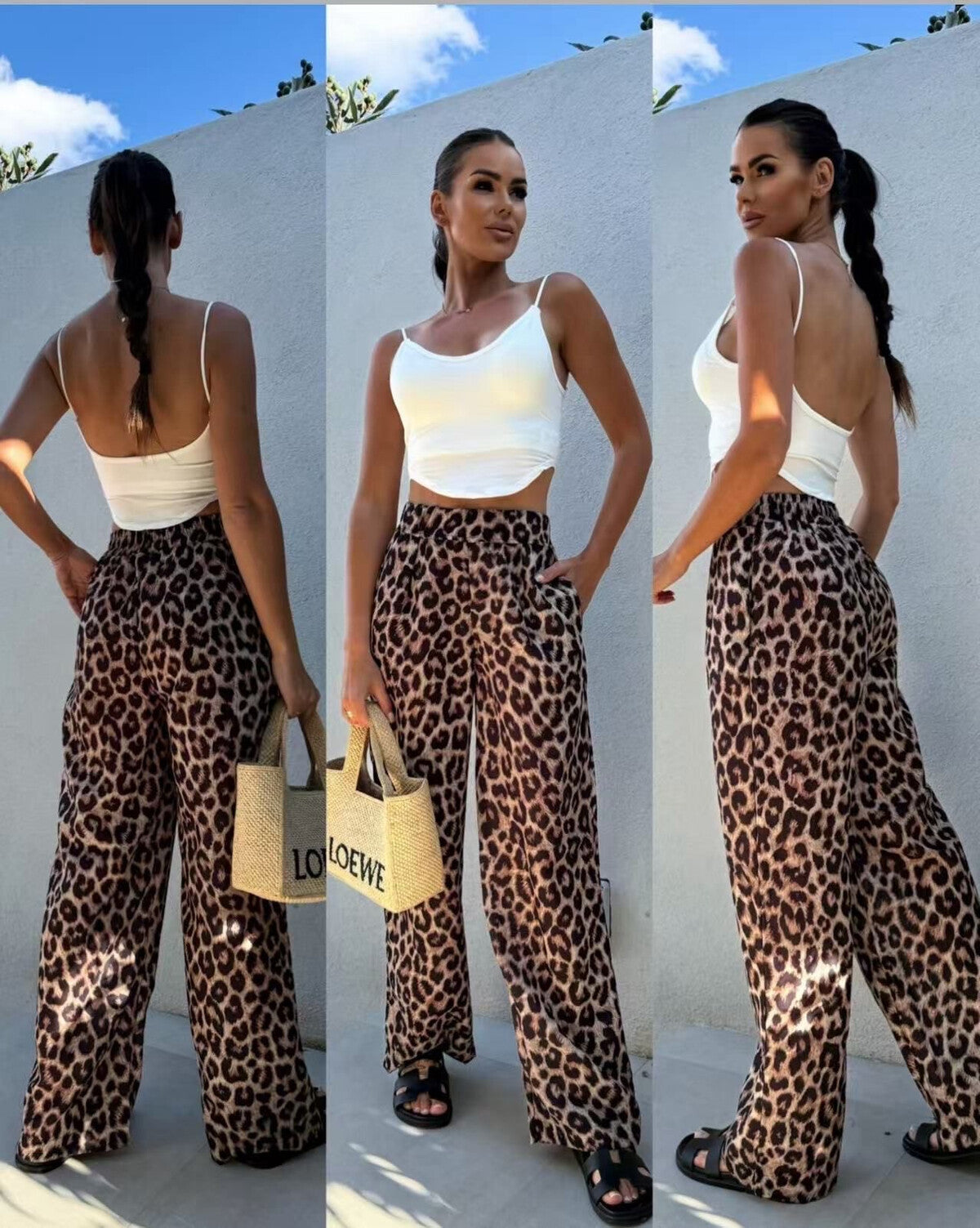 Pantalon Léopard Tania