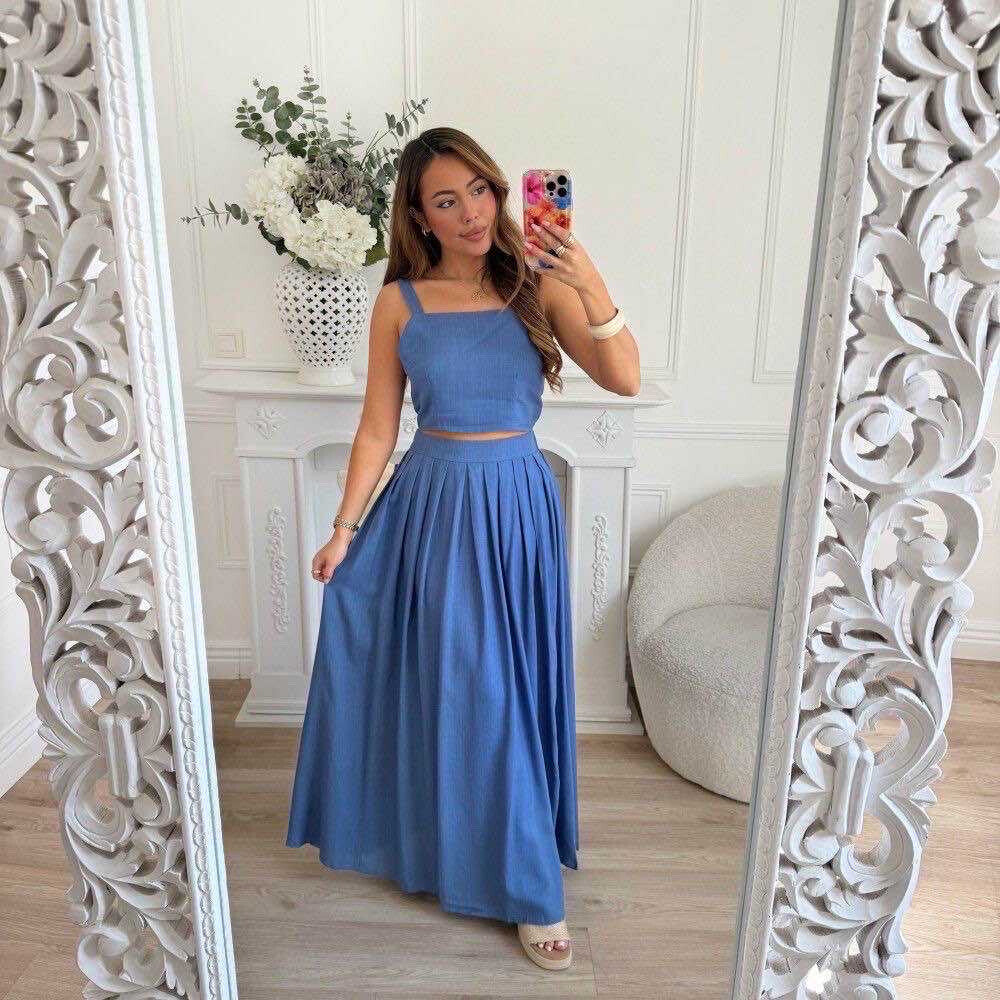 Top Noeud Bleu Alivia