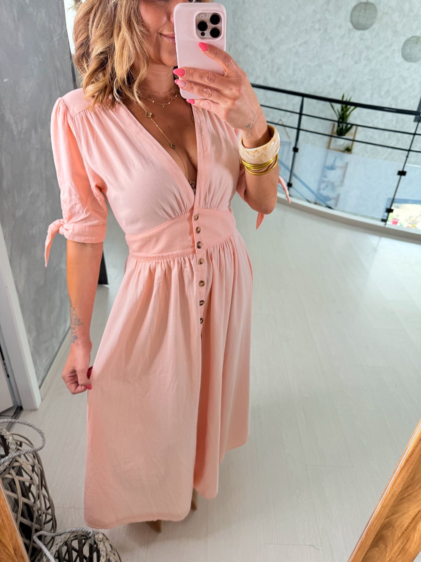 Robe rose Lily