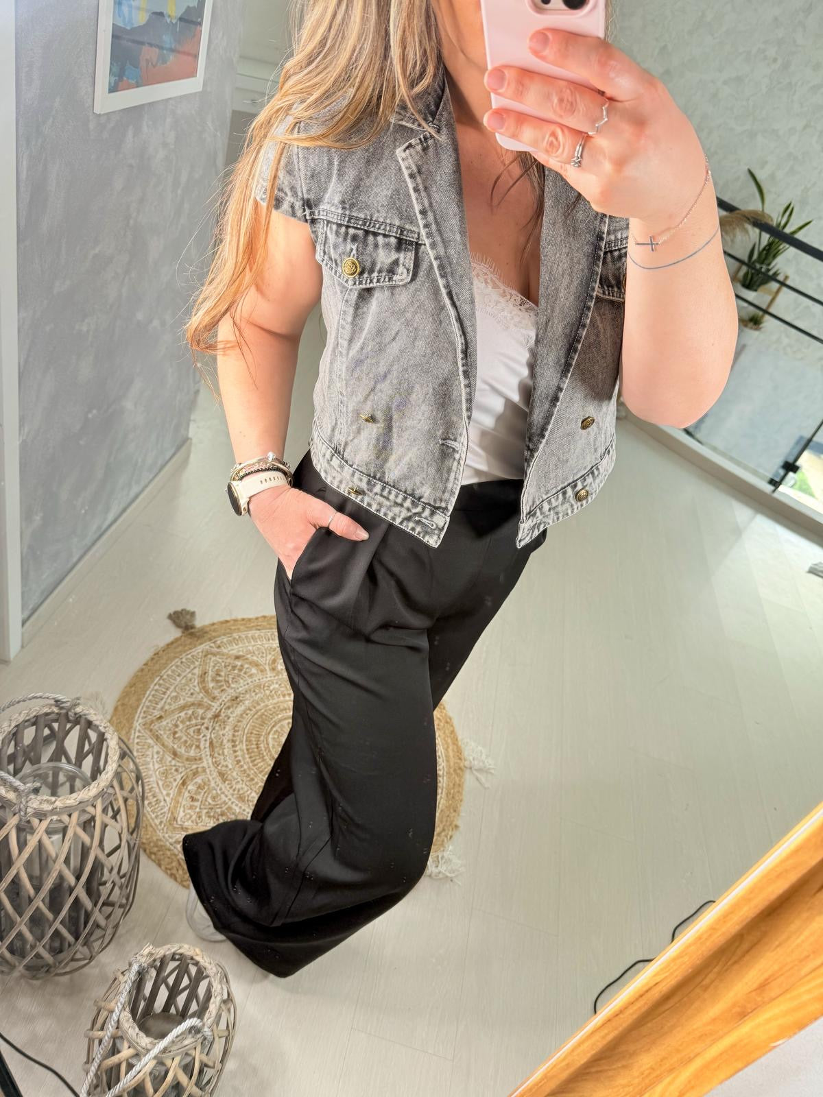 Veste en Jean Gloria