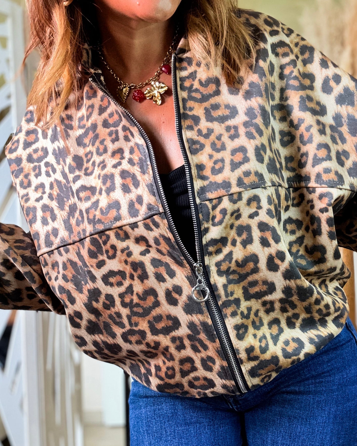 Veste léopard Beverly