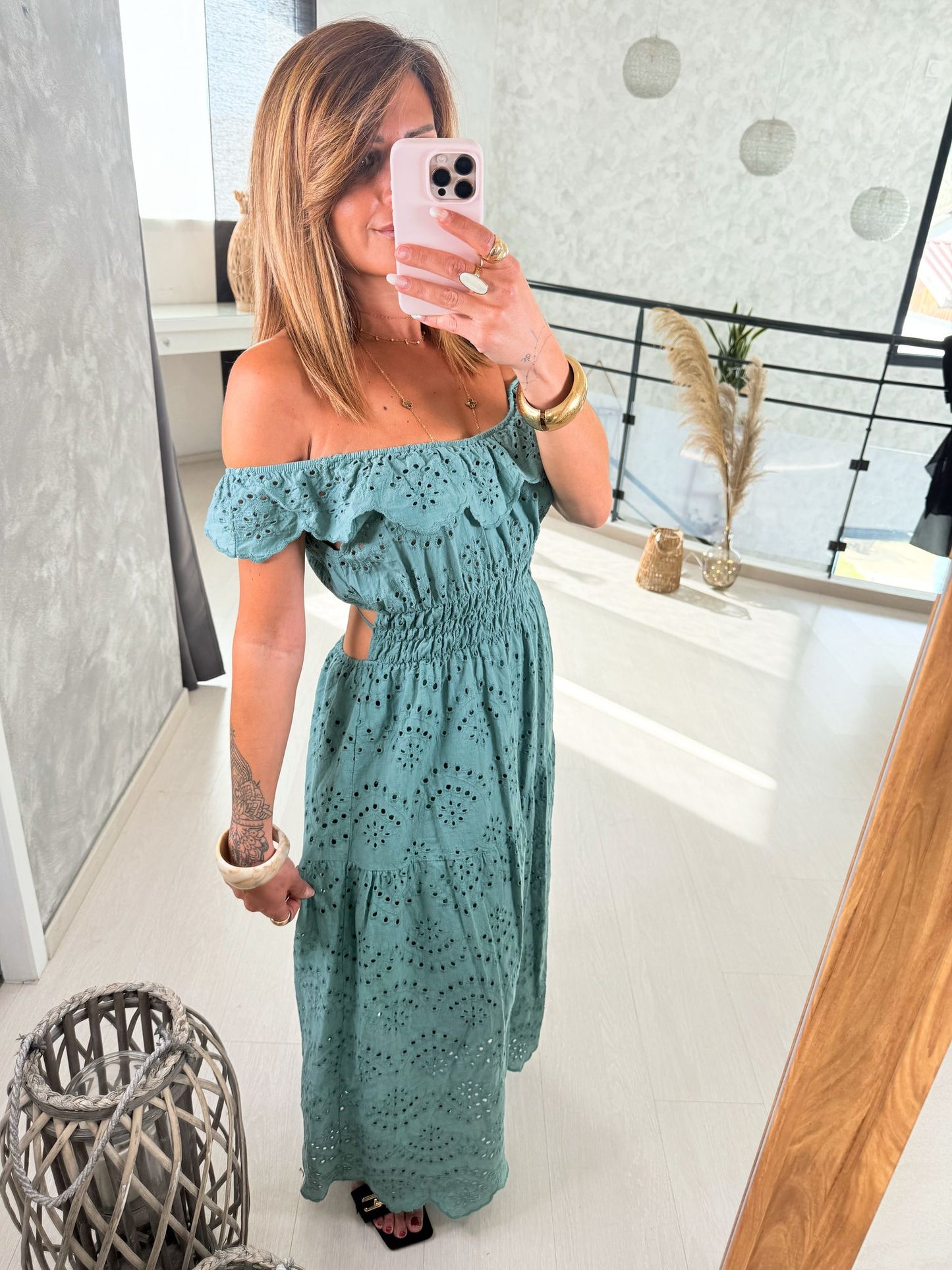 Robe Celadon Ava