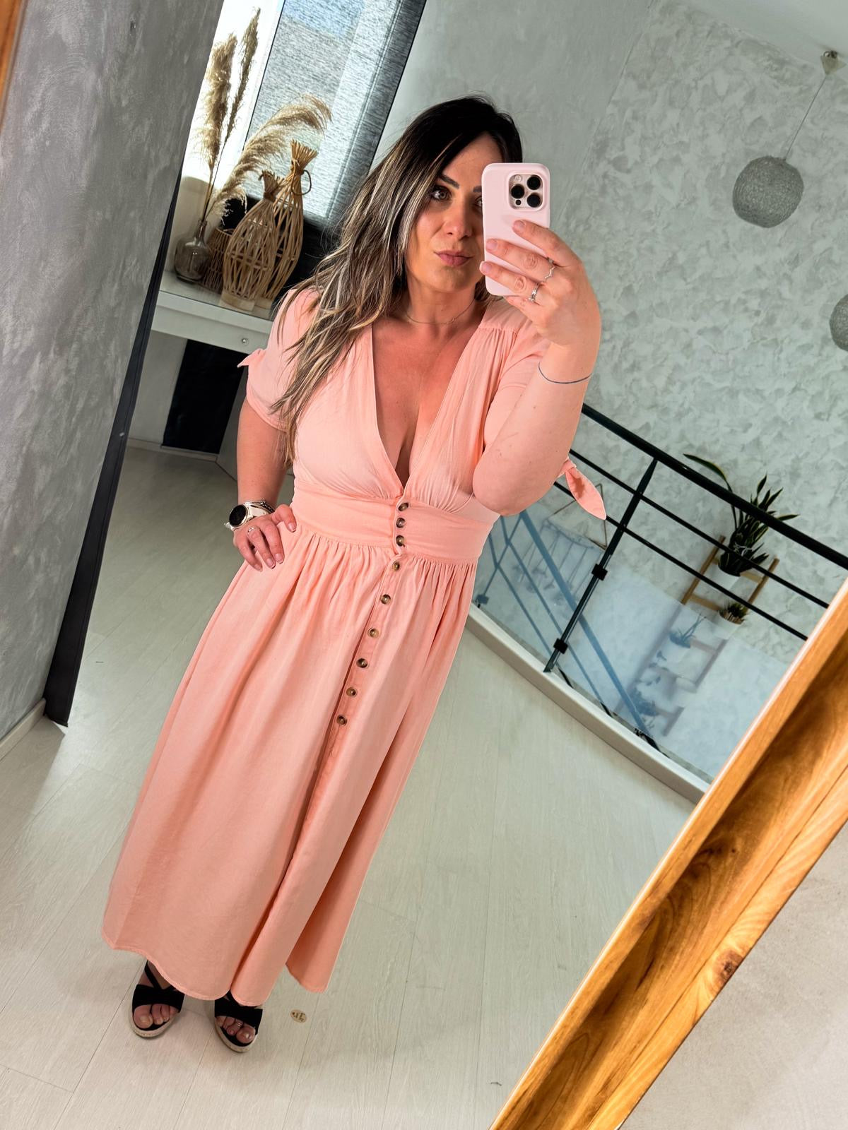 Robe rose Lily