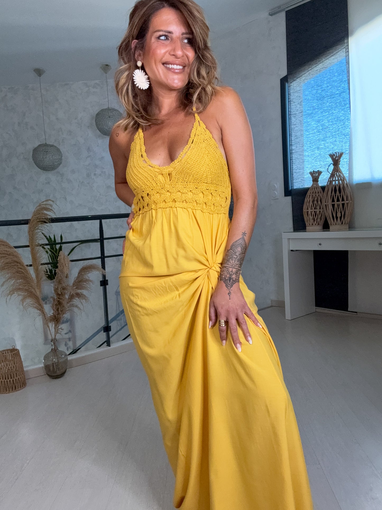 Robe crochet