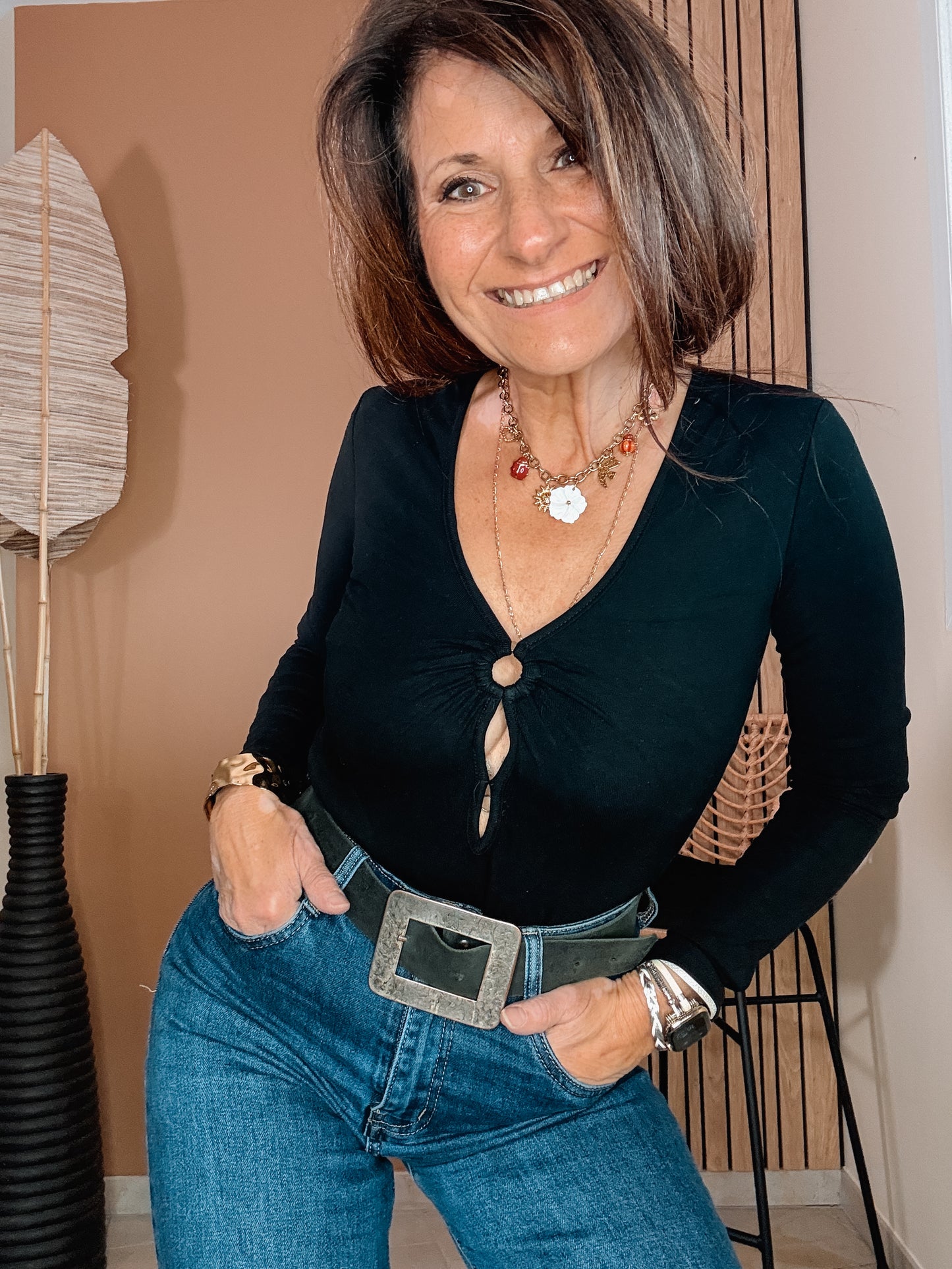 Body Velvet Ring Noir