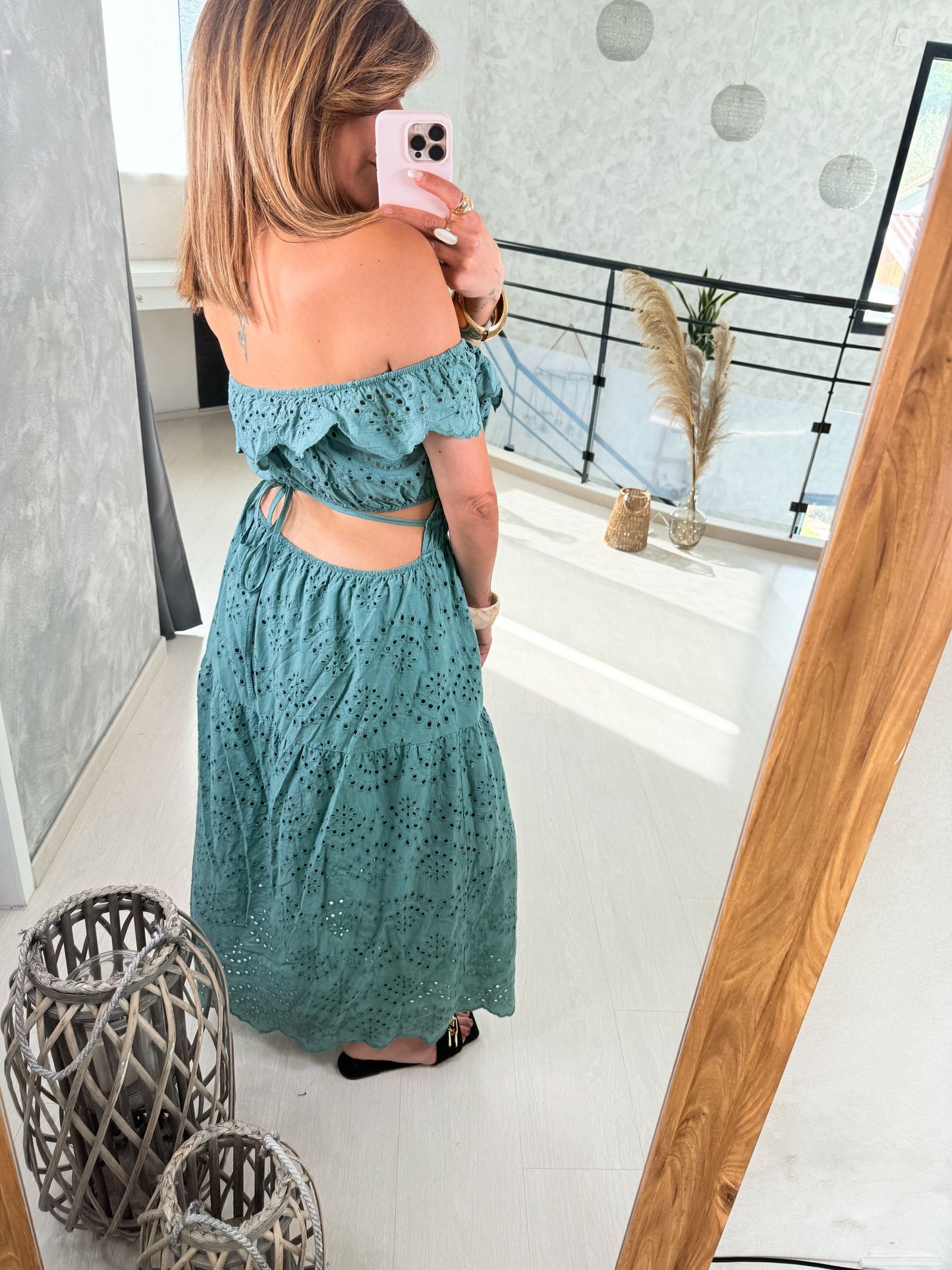Robe Celadon Ava