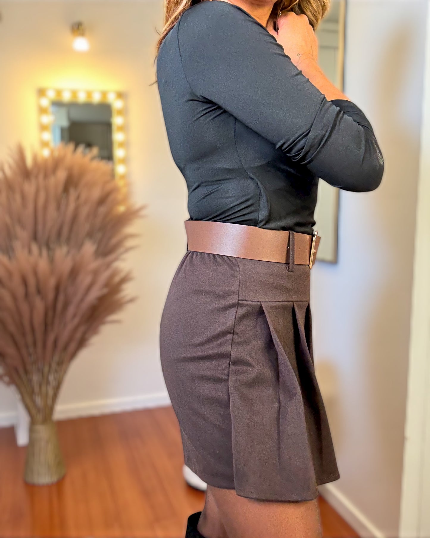 Jupe short Jordana Brun