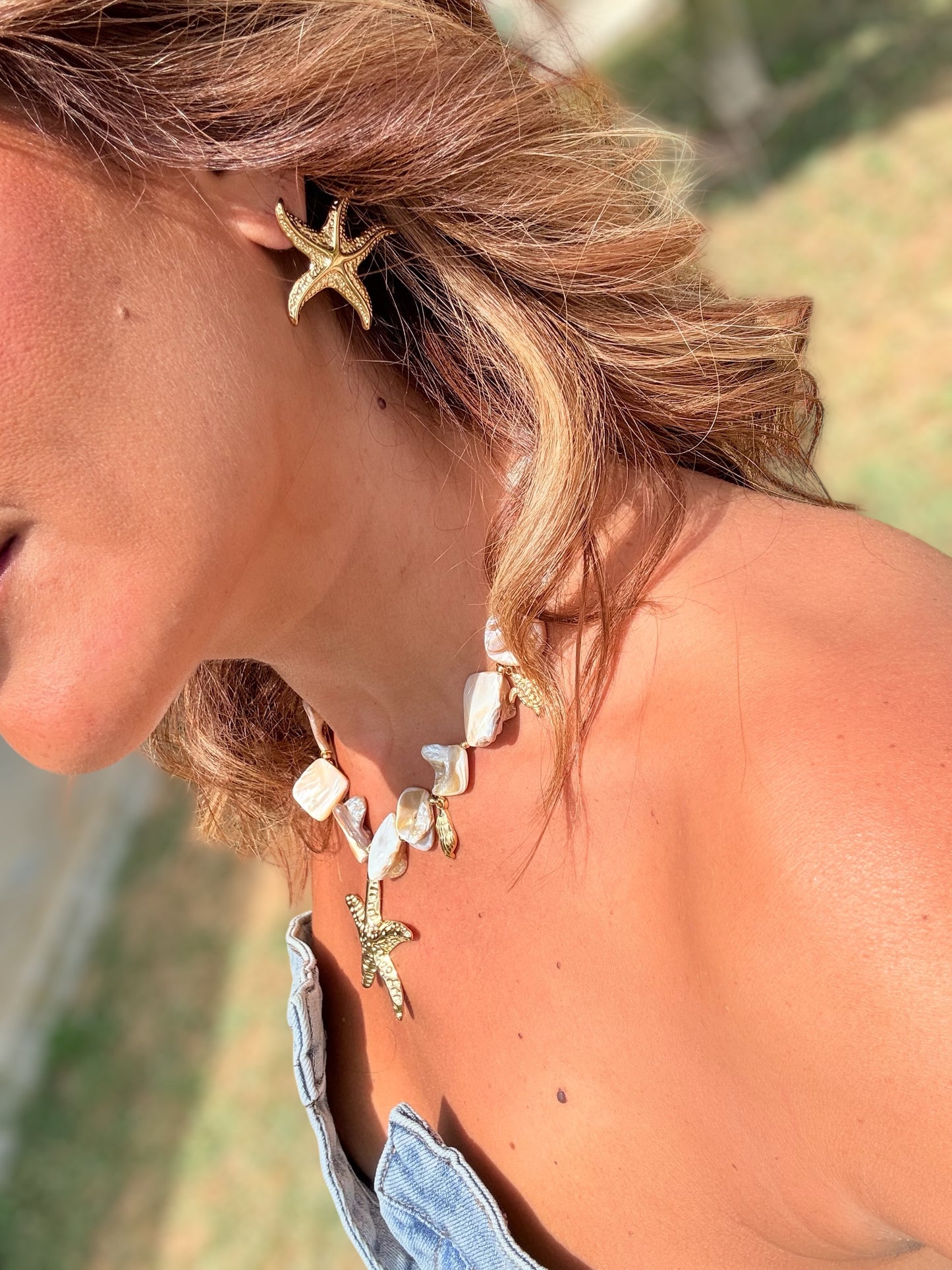 Boucles d’oreilles Étoile