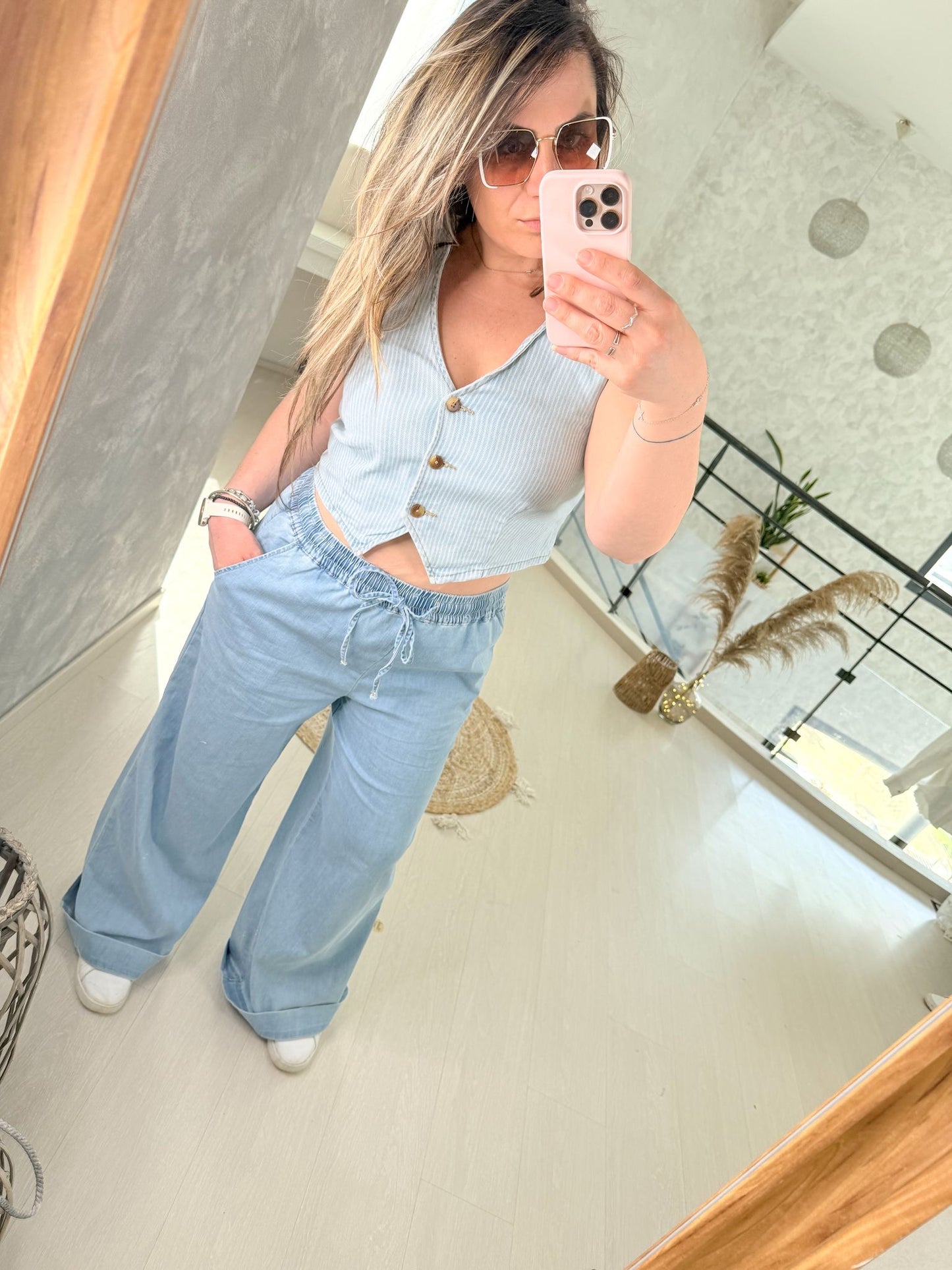 Gilet en Jean Sophie