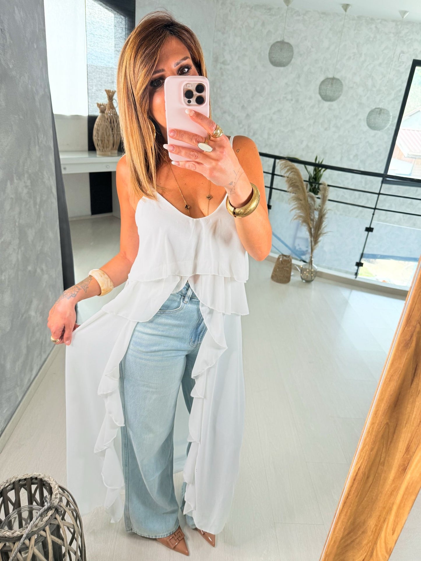 Top Blanc Luna