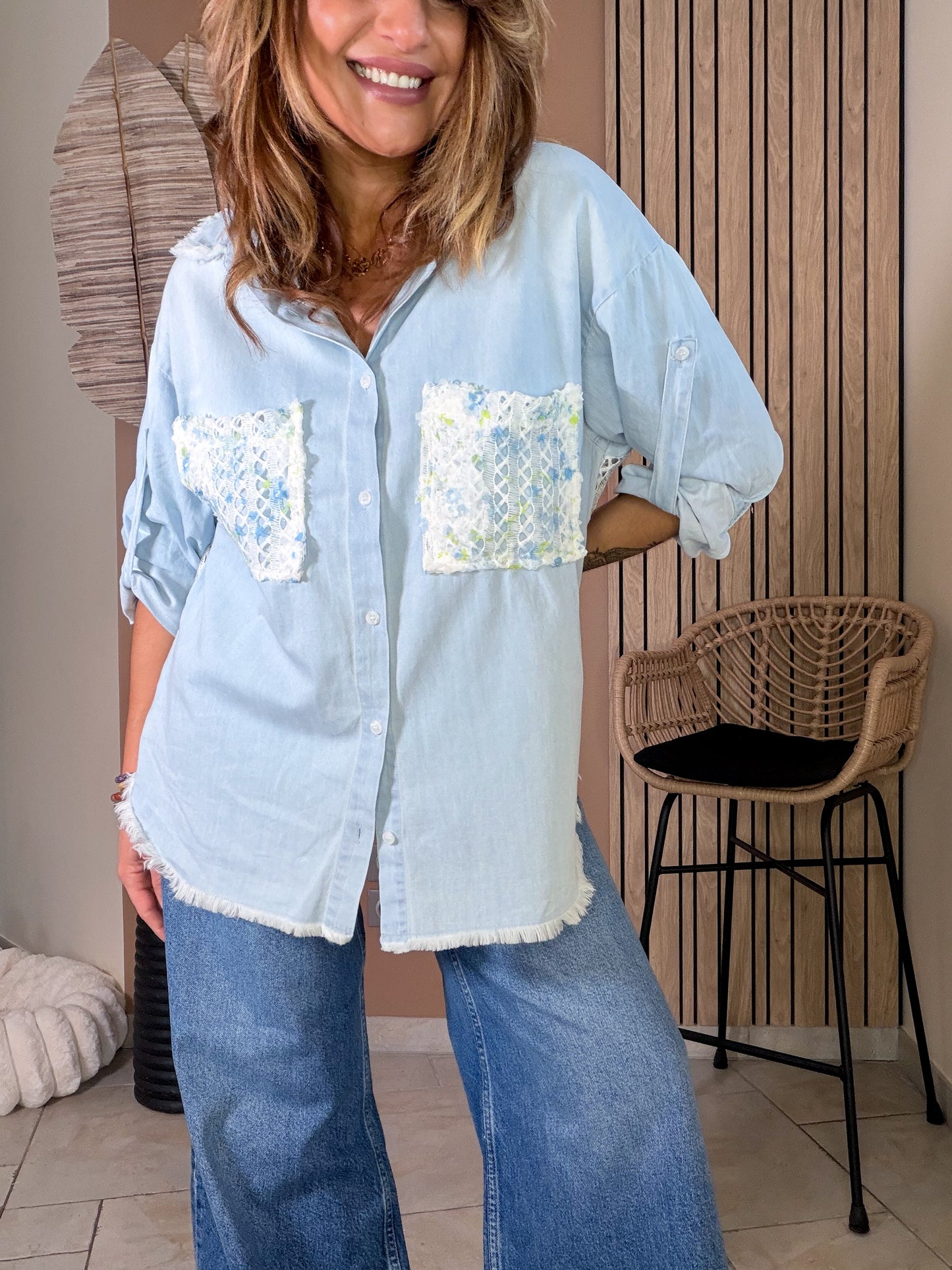 Chemise Denim chic