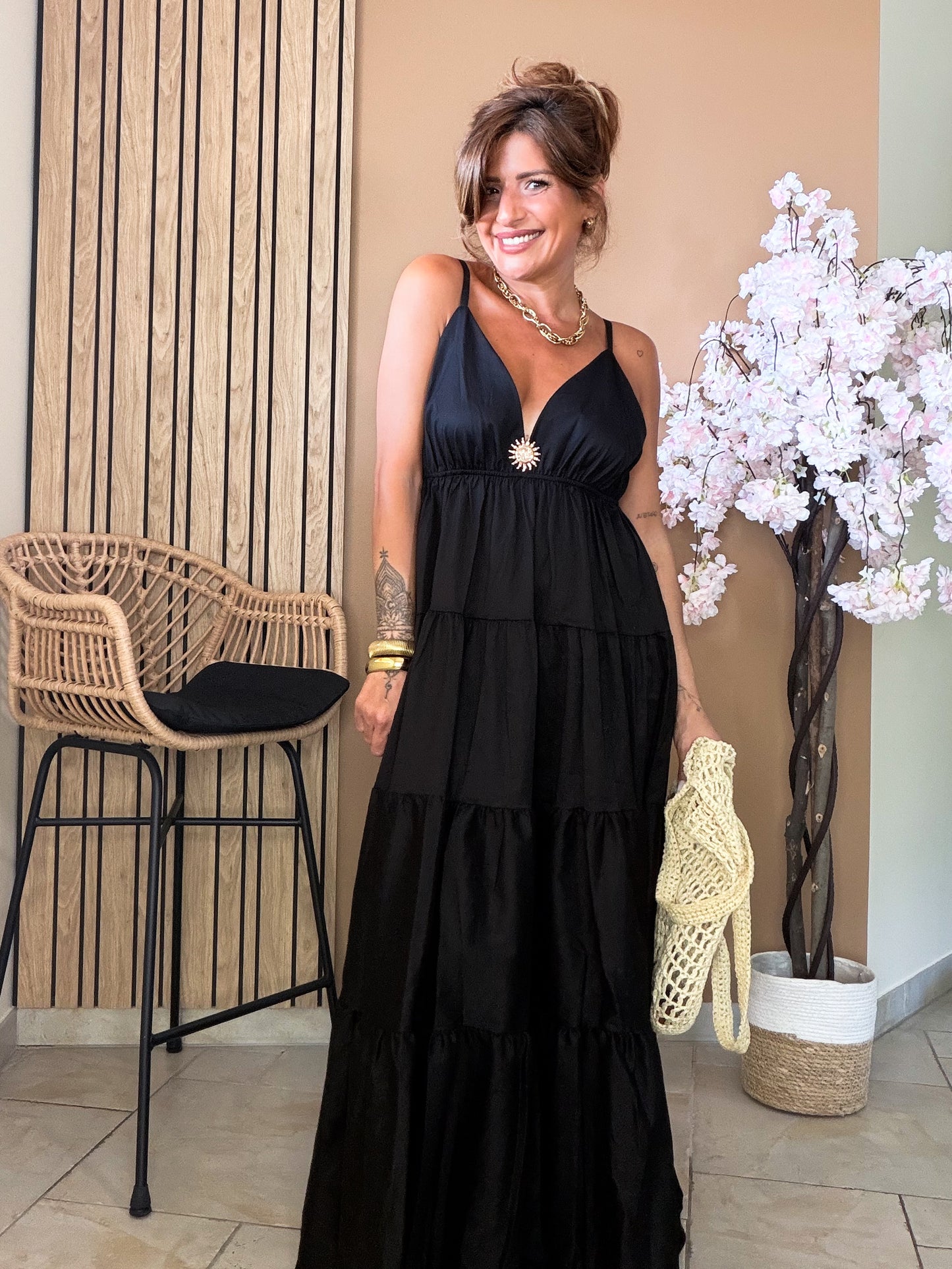 Robe Solaria Noir