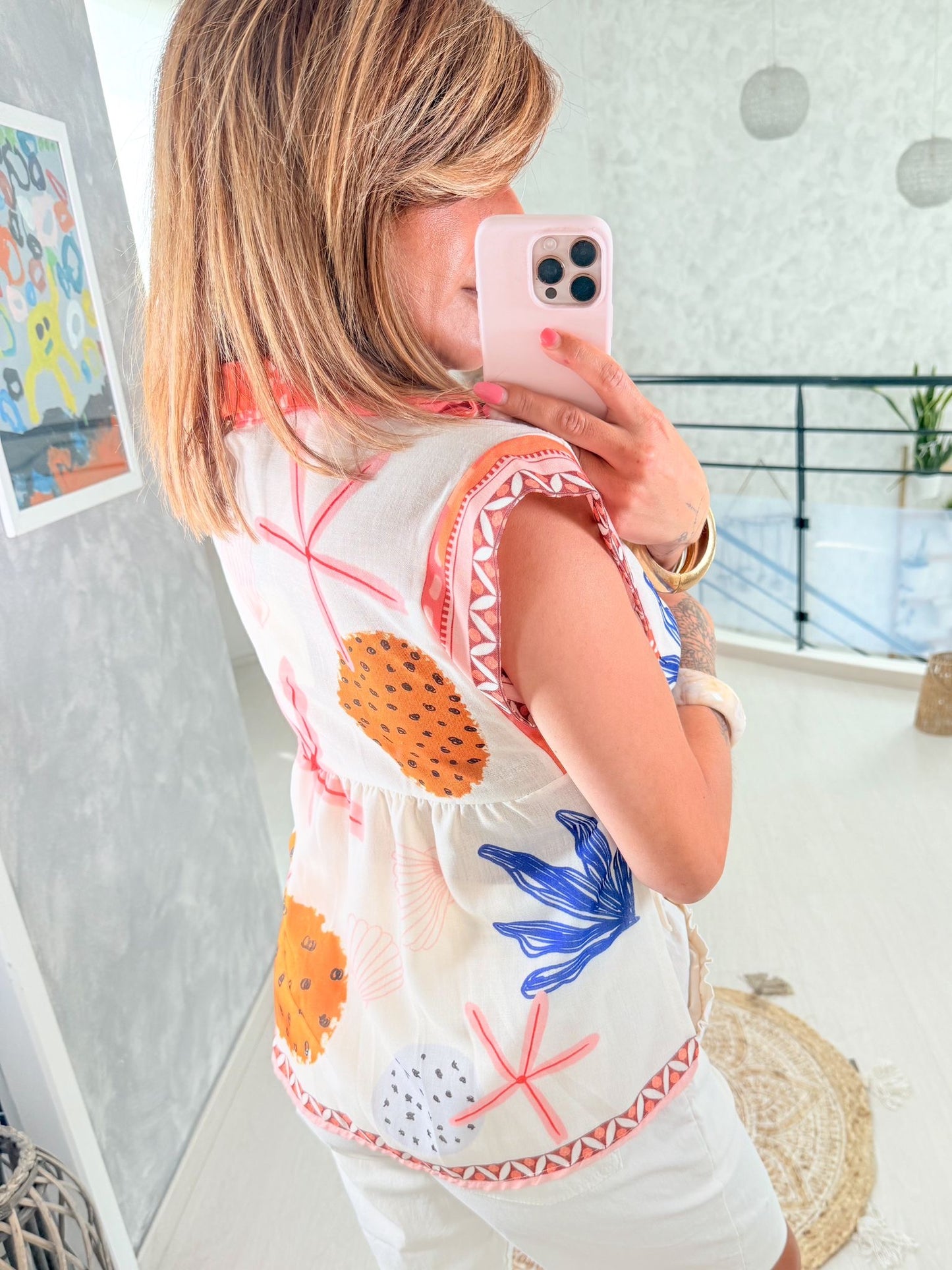 Top Chemise Mer