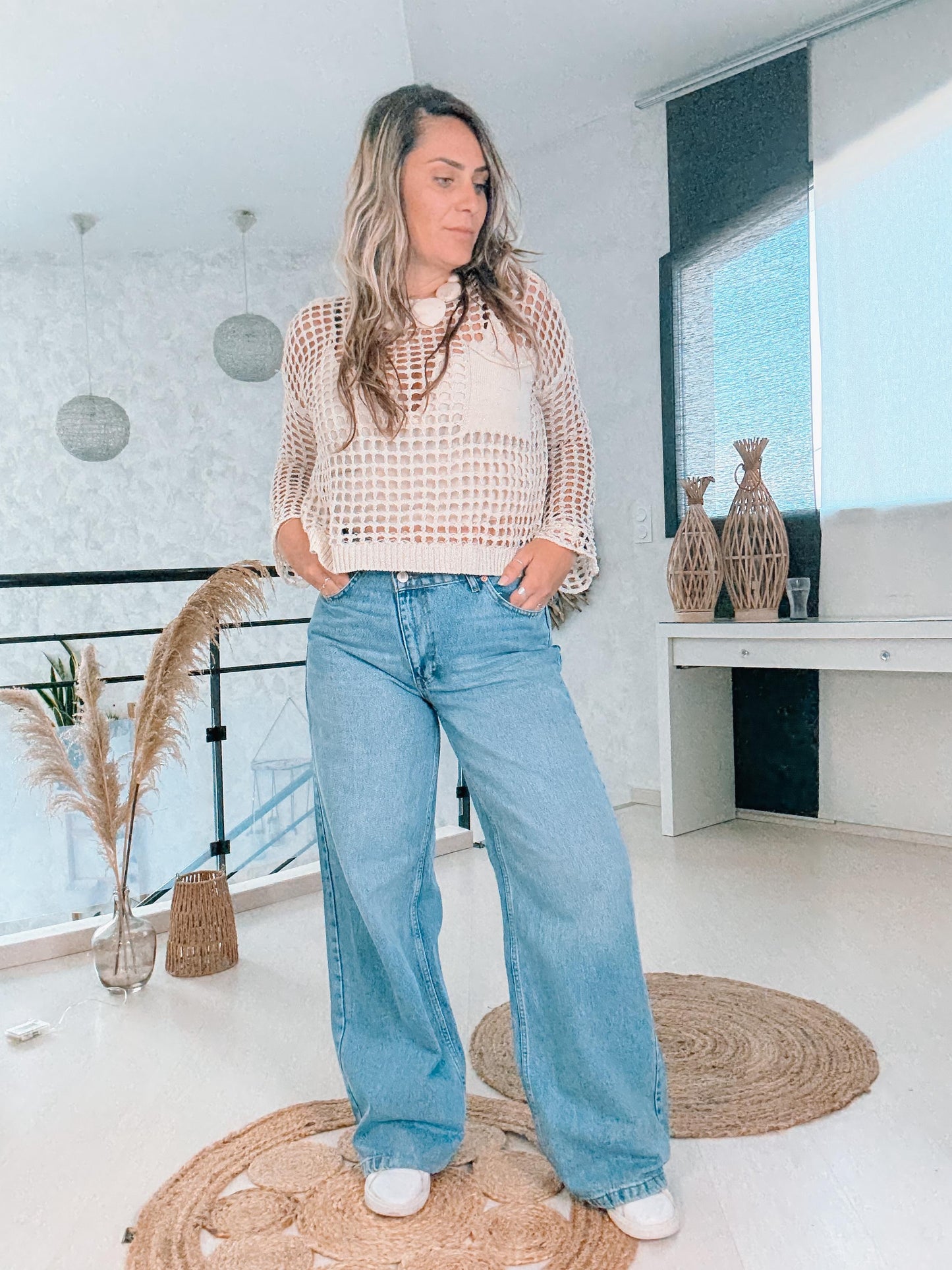 Top Pull maille California