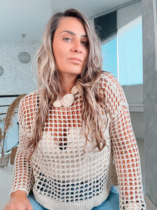 Top Pull maille California