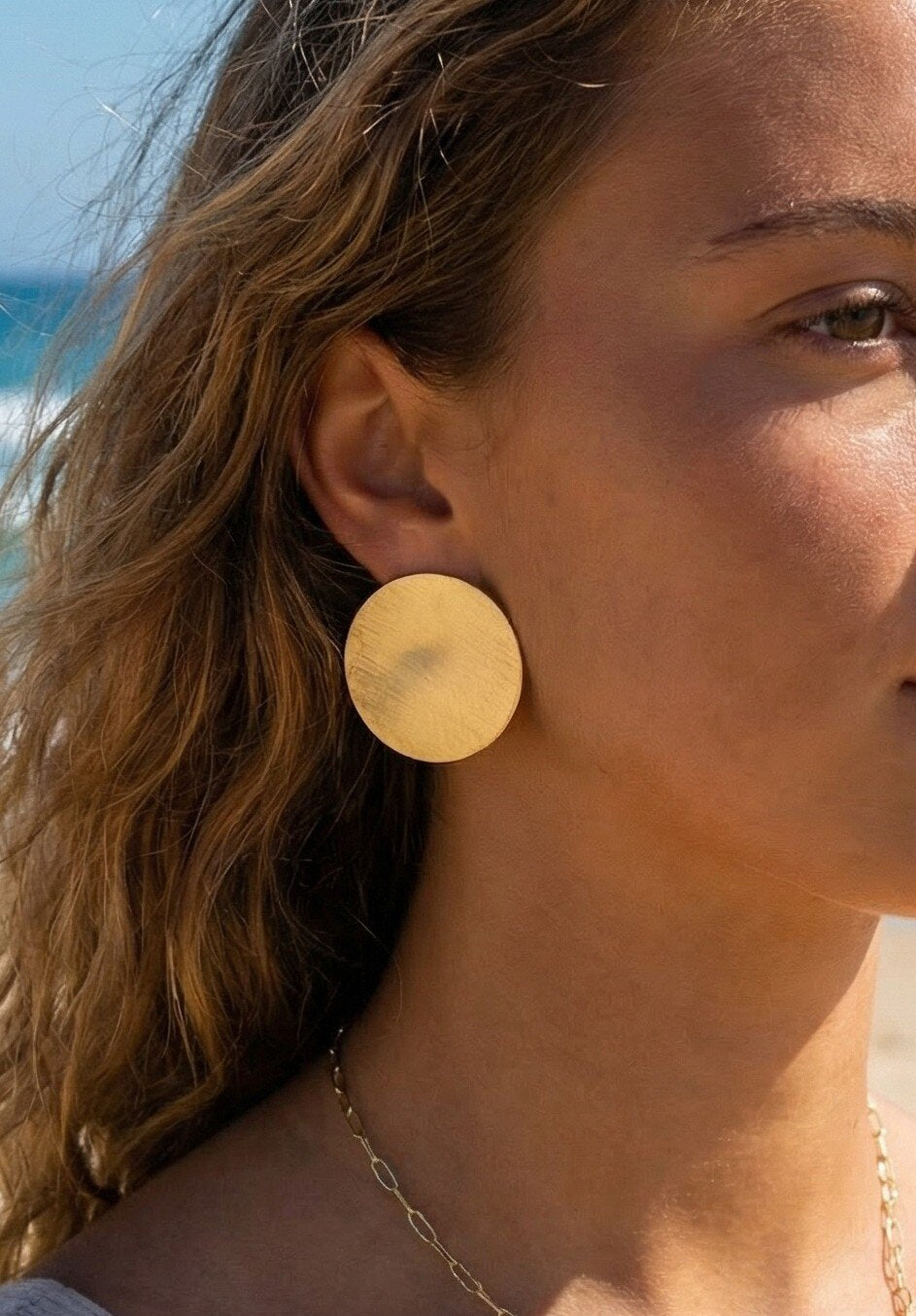 Boucles d’oreilles Golden