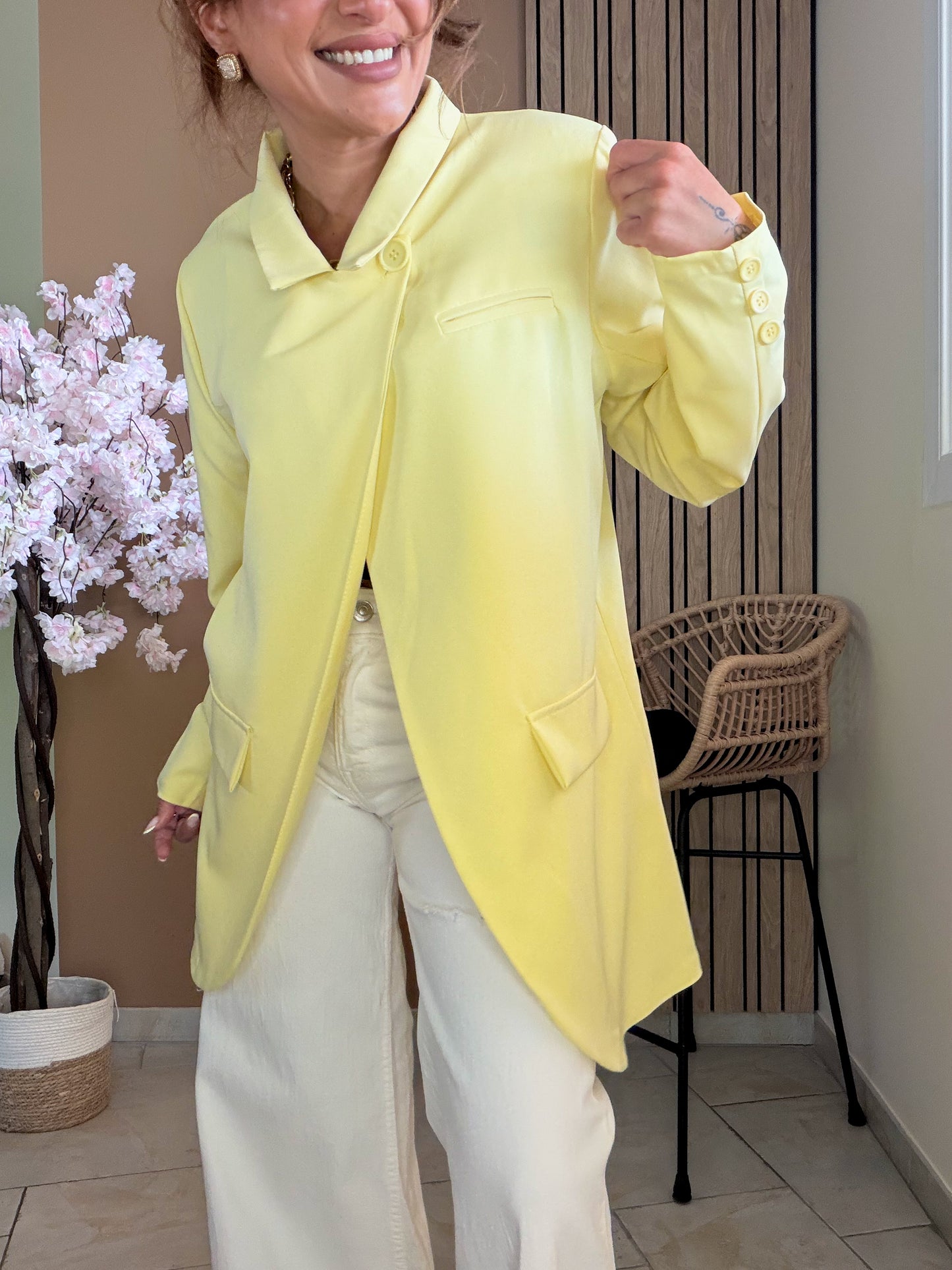 Blazer signature Flow jaune