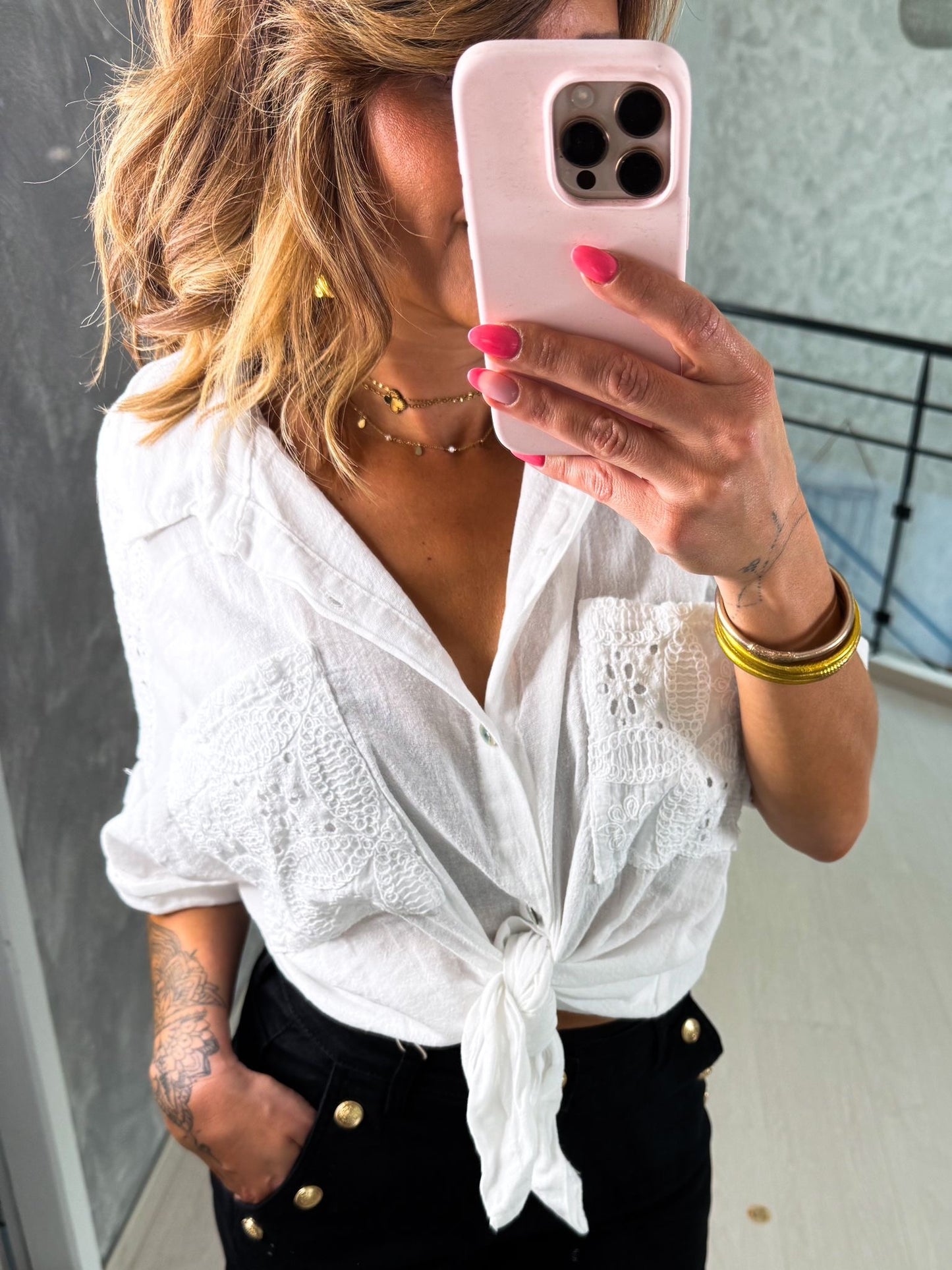 Chemise Brodée Lyloo