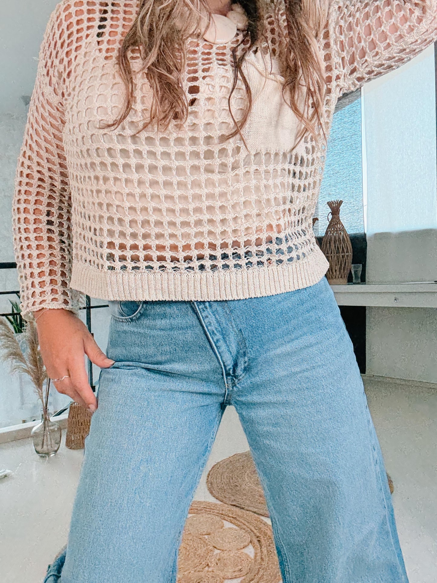Top Pull maille California