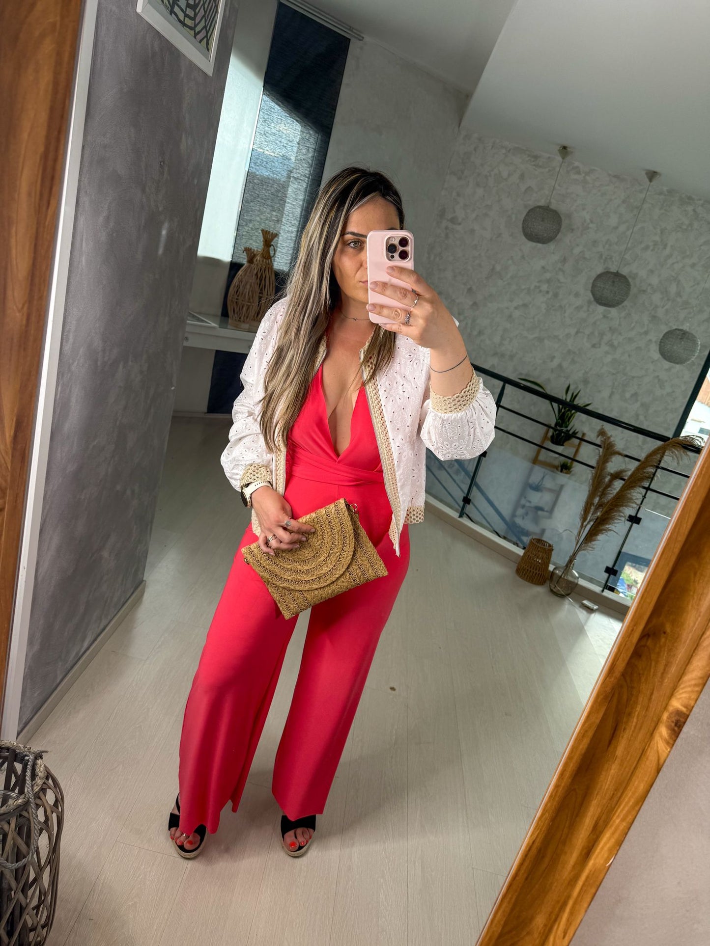 Veste bomber brodée Mélodie