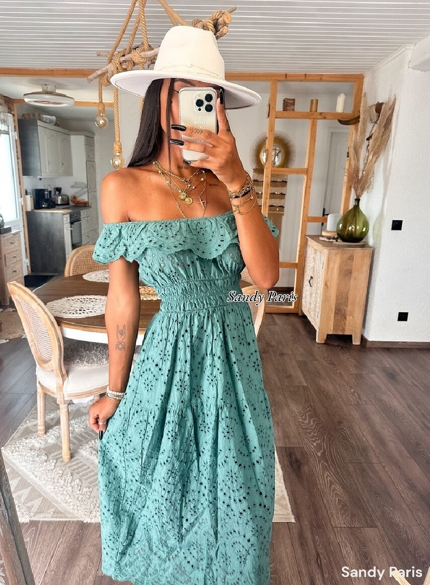 Robe Celadon Ava