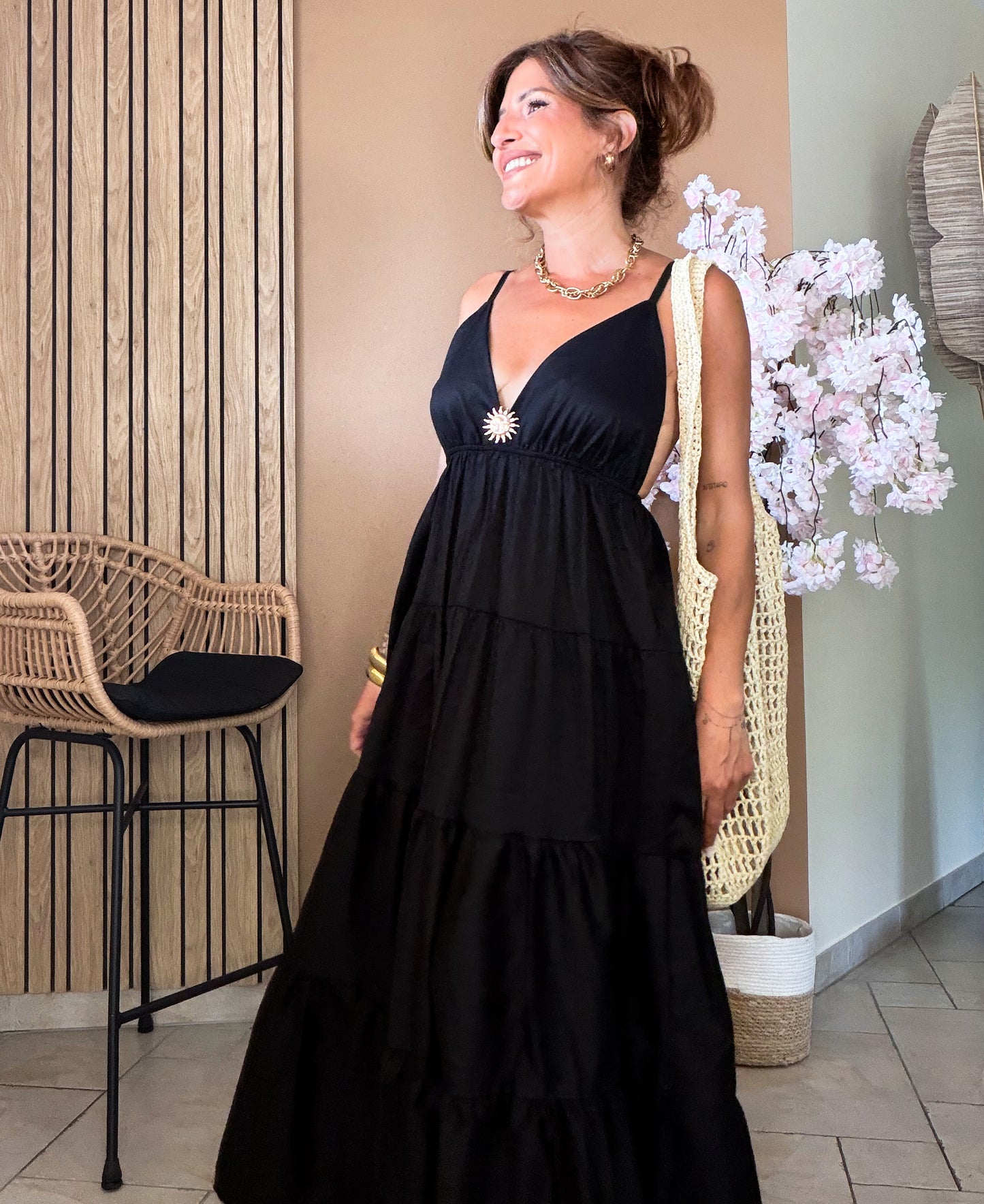 Robe Solaria Noir