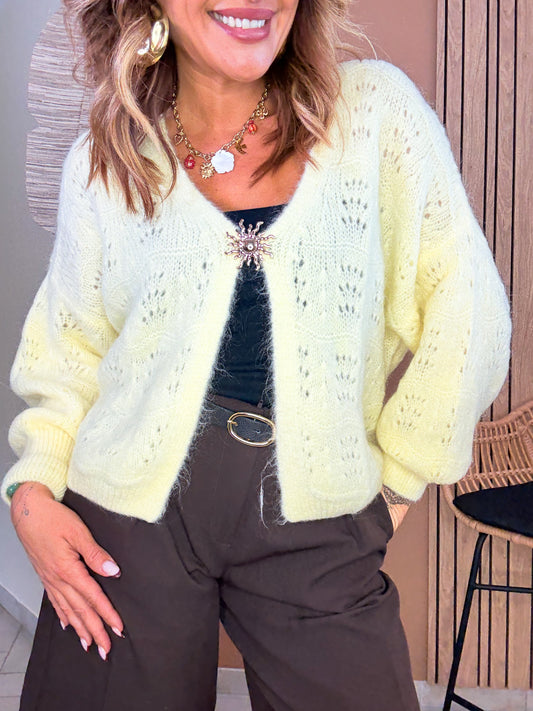 Gilet Mohair Sunny