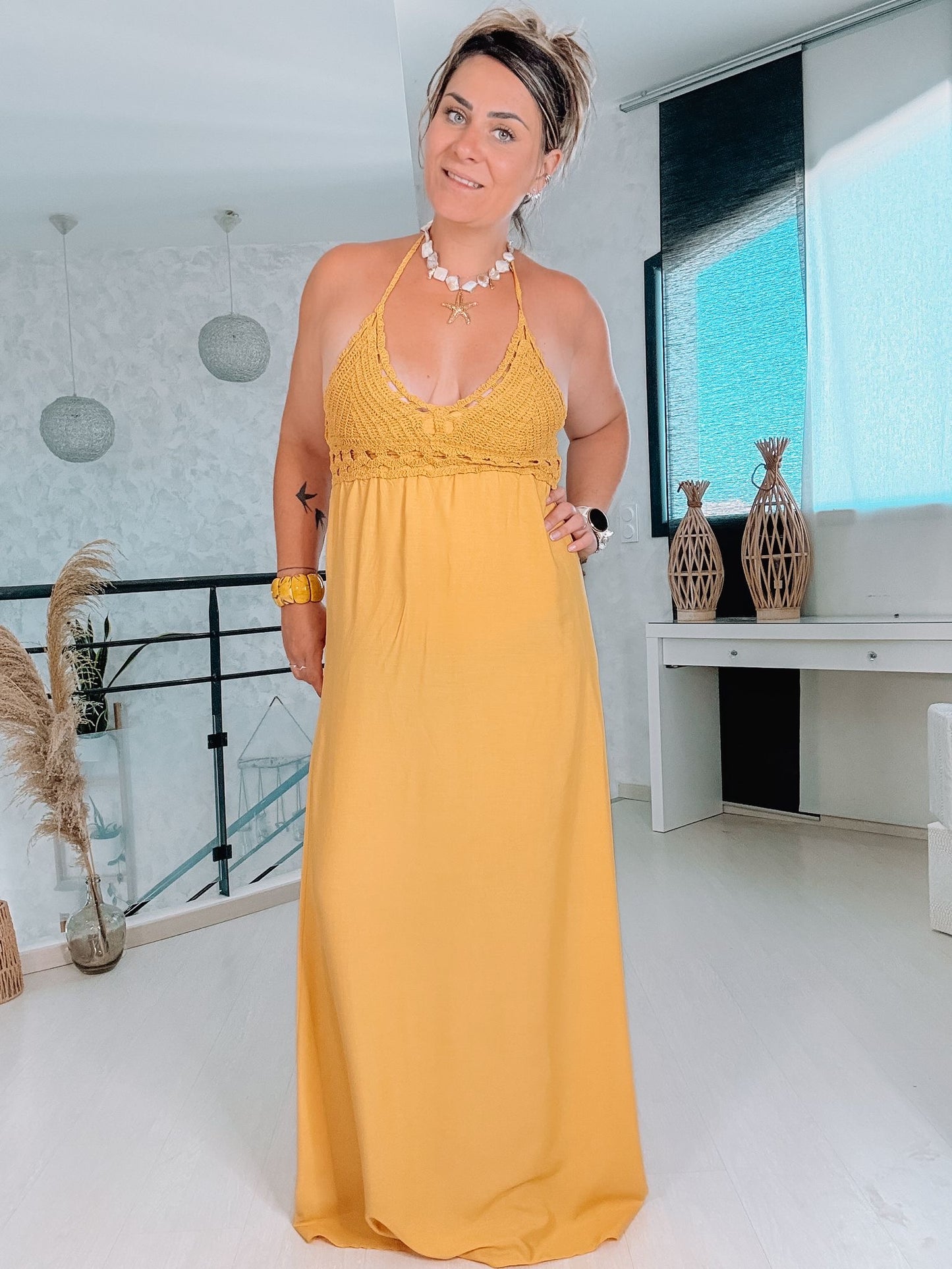 Robe crochet