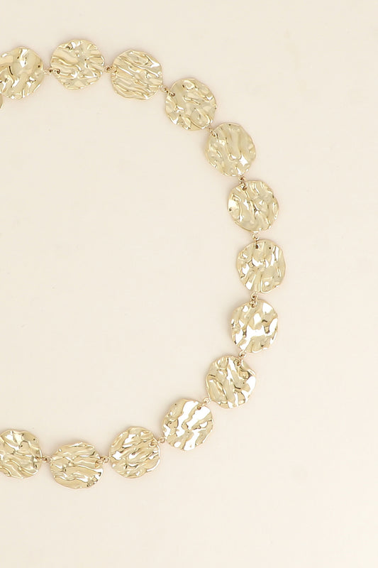 Collier Milan Bohm – Ras de Cou Martelé