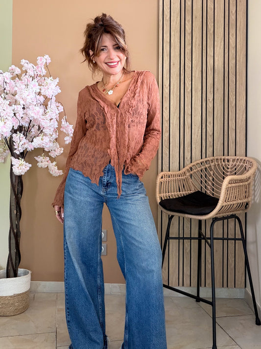 Top Cardigan Romance