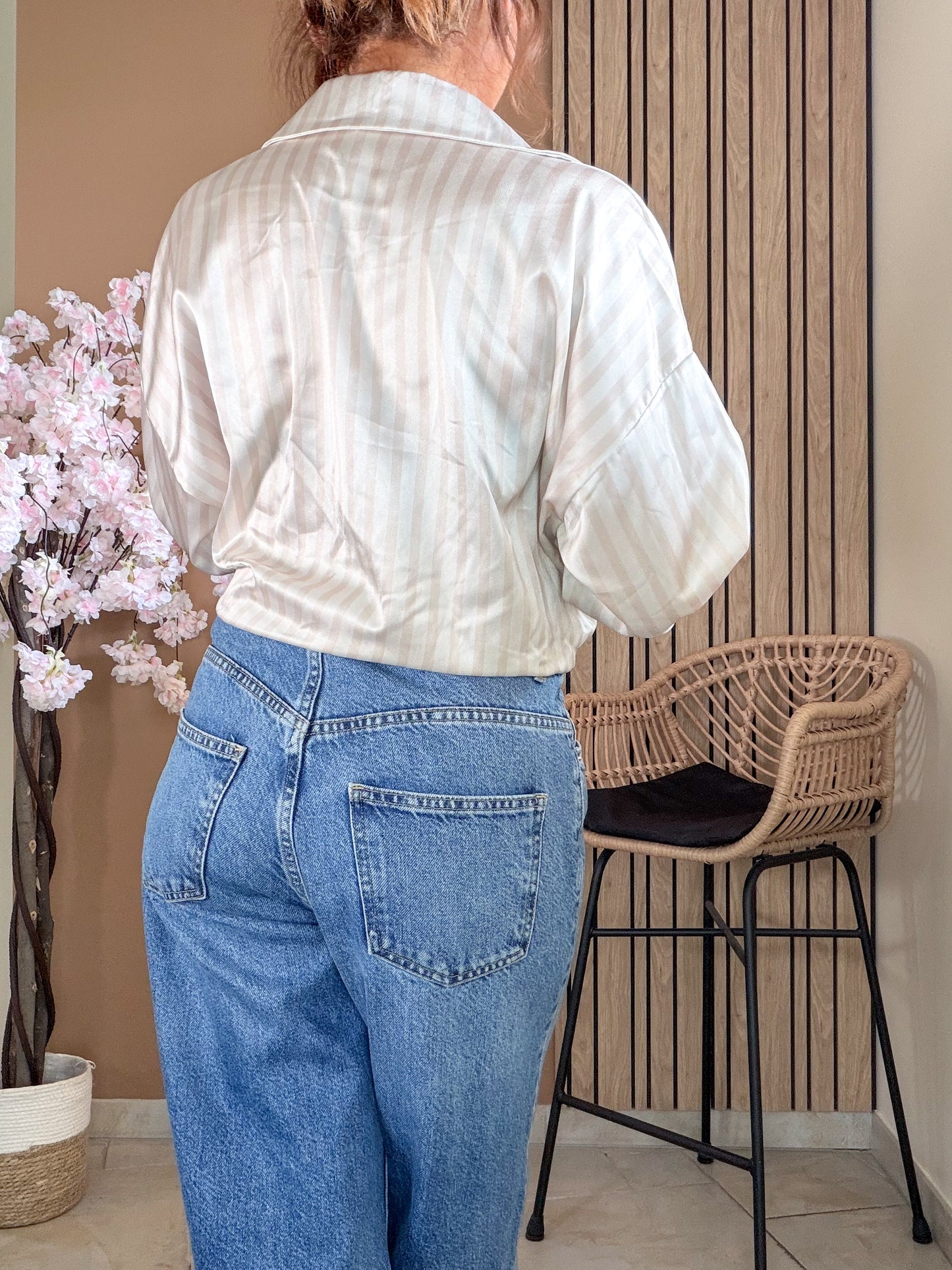 Chemise Glam Satinée