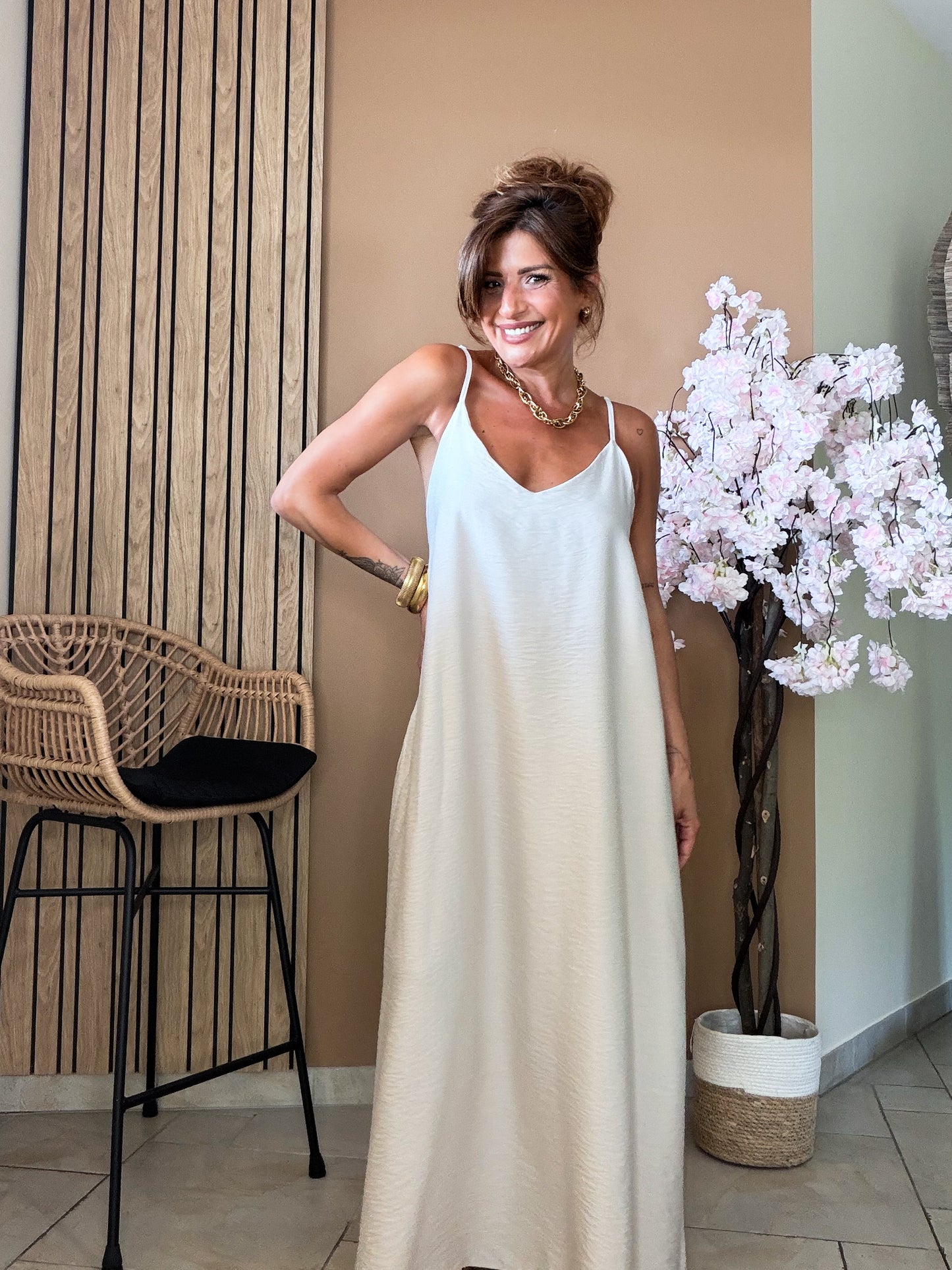 Robe Perla Beige