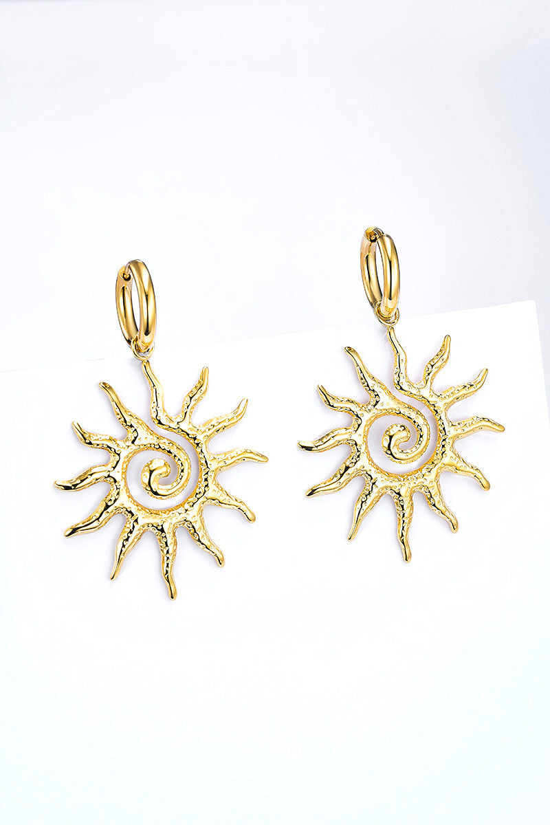 Boucles d’oreilles soleil