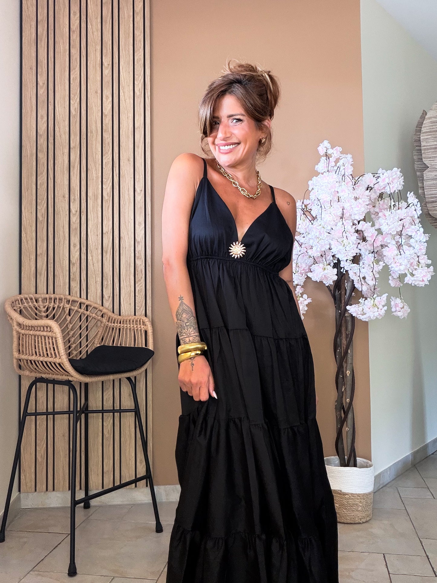 Robe Solaria Noir