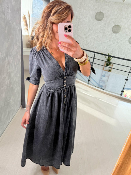 Robe Noir Lily