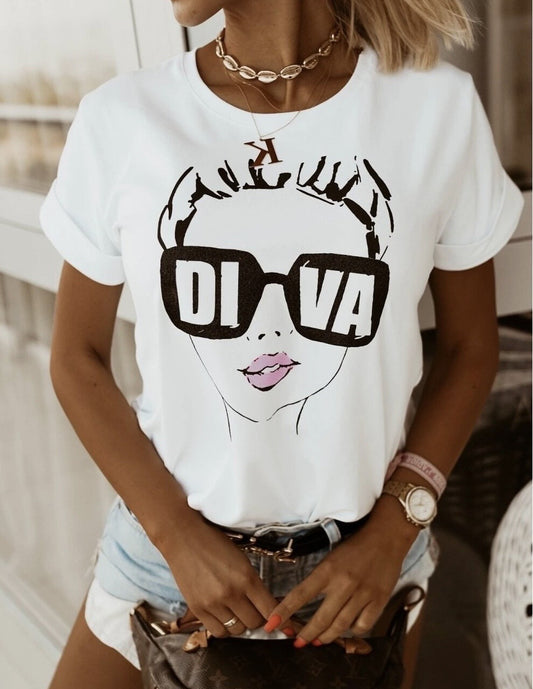 T-shirts Diva