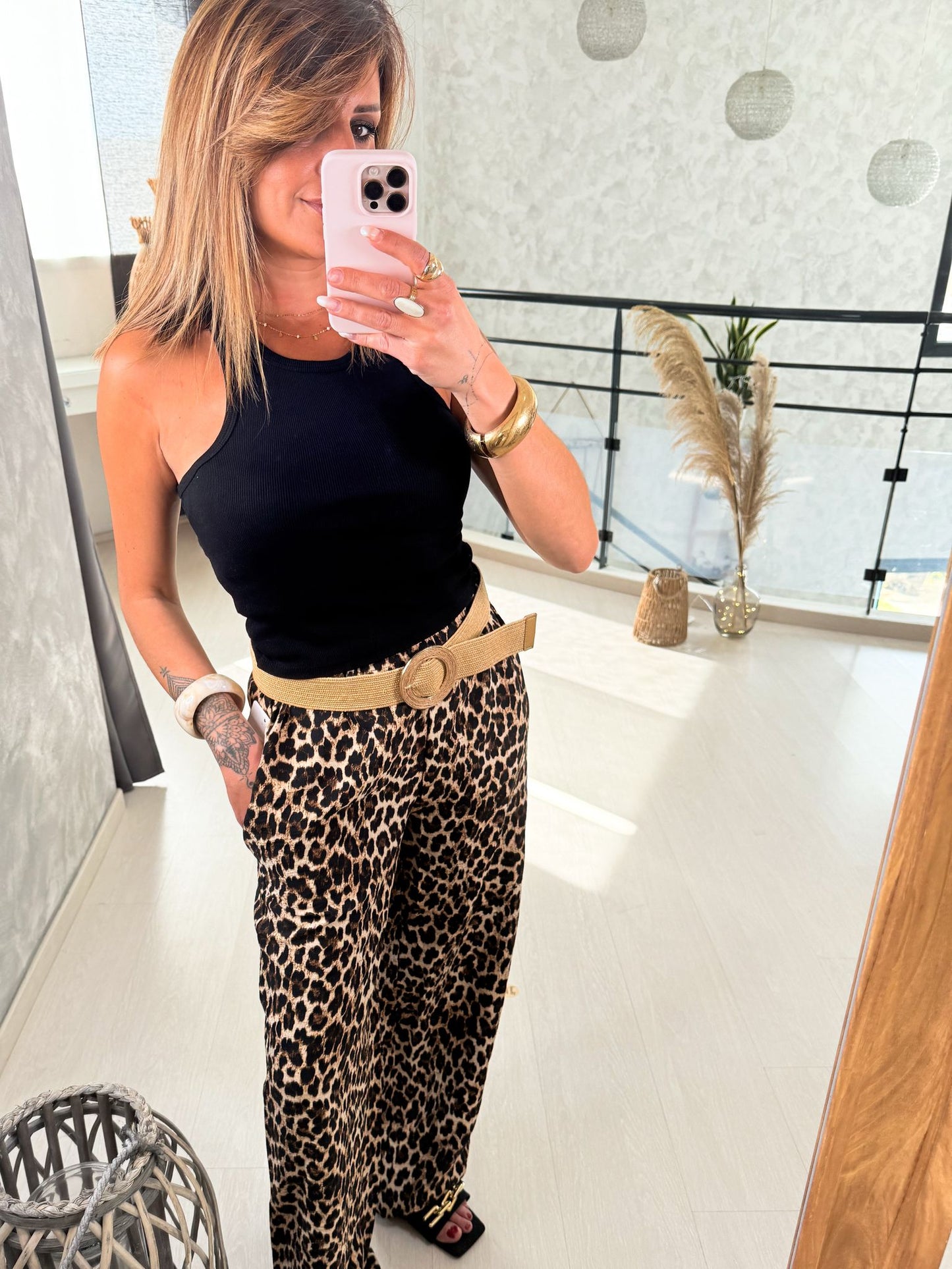 Pantalon Léopard Tania