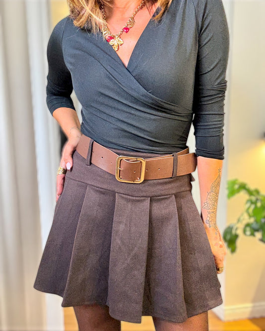 Jupe short Jordana Brun