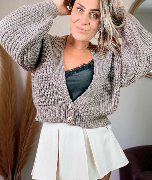 Gilet Taupe Nikita