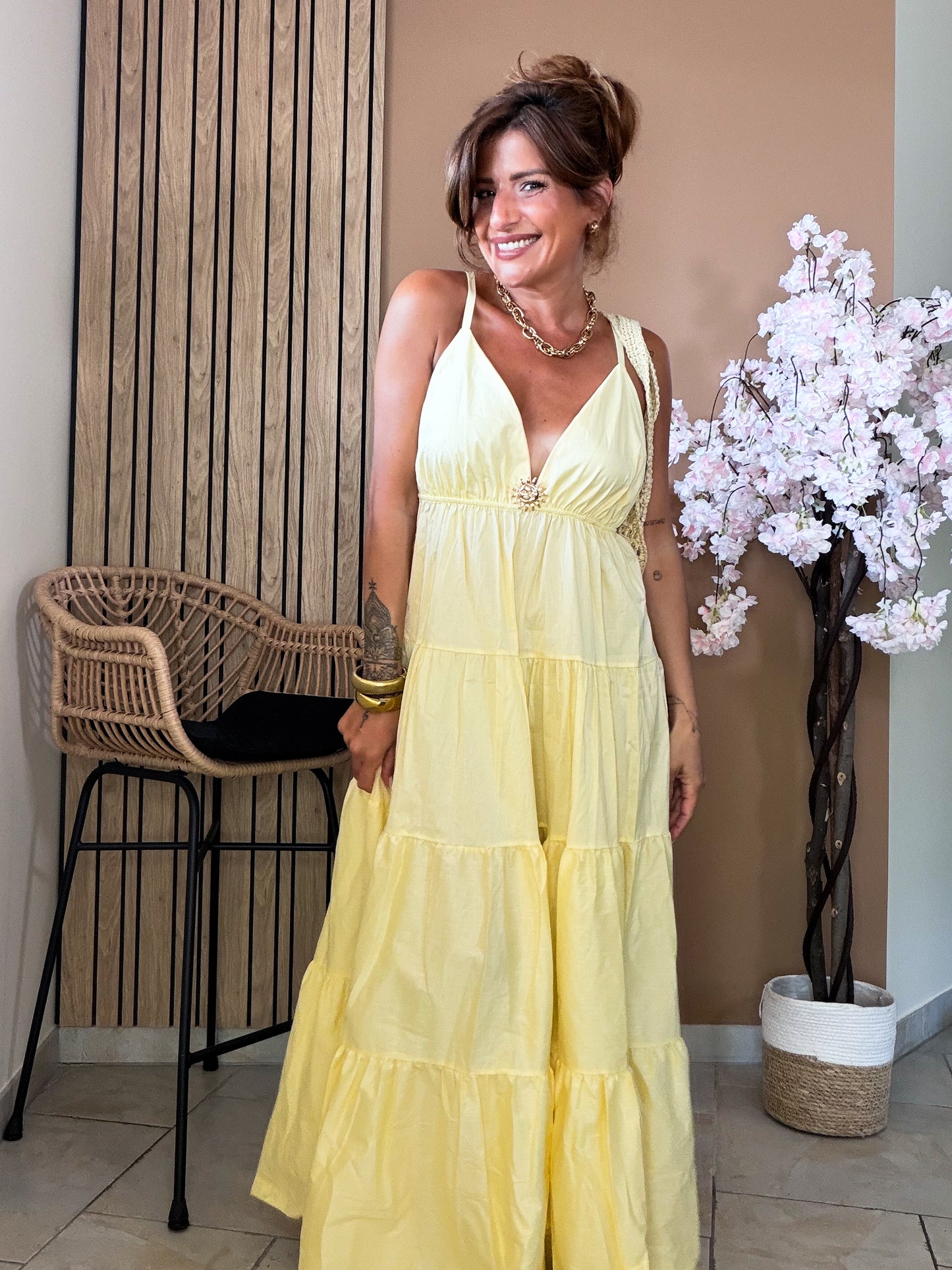 Robe Solaria Jaune