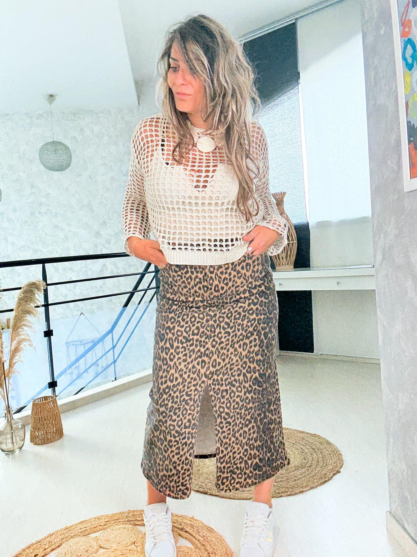 Top Pull maille California